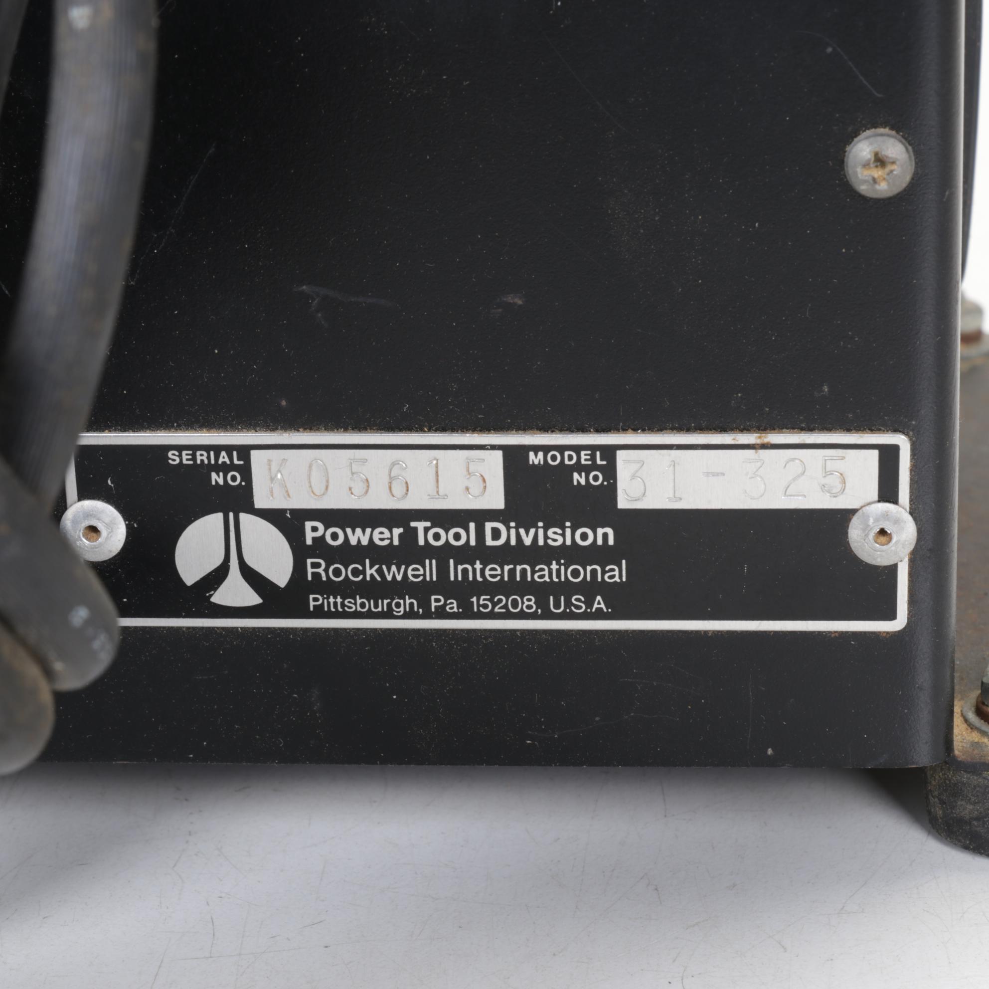 Rockwell 120V Belt Sander & Grinder