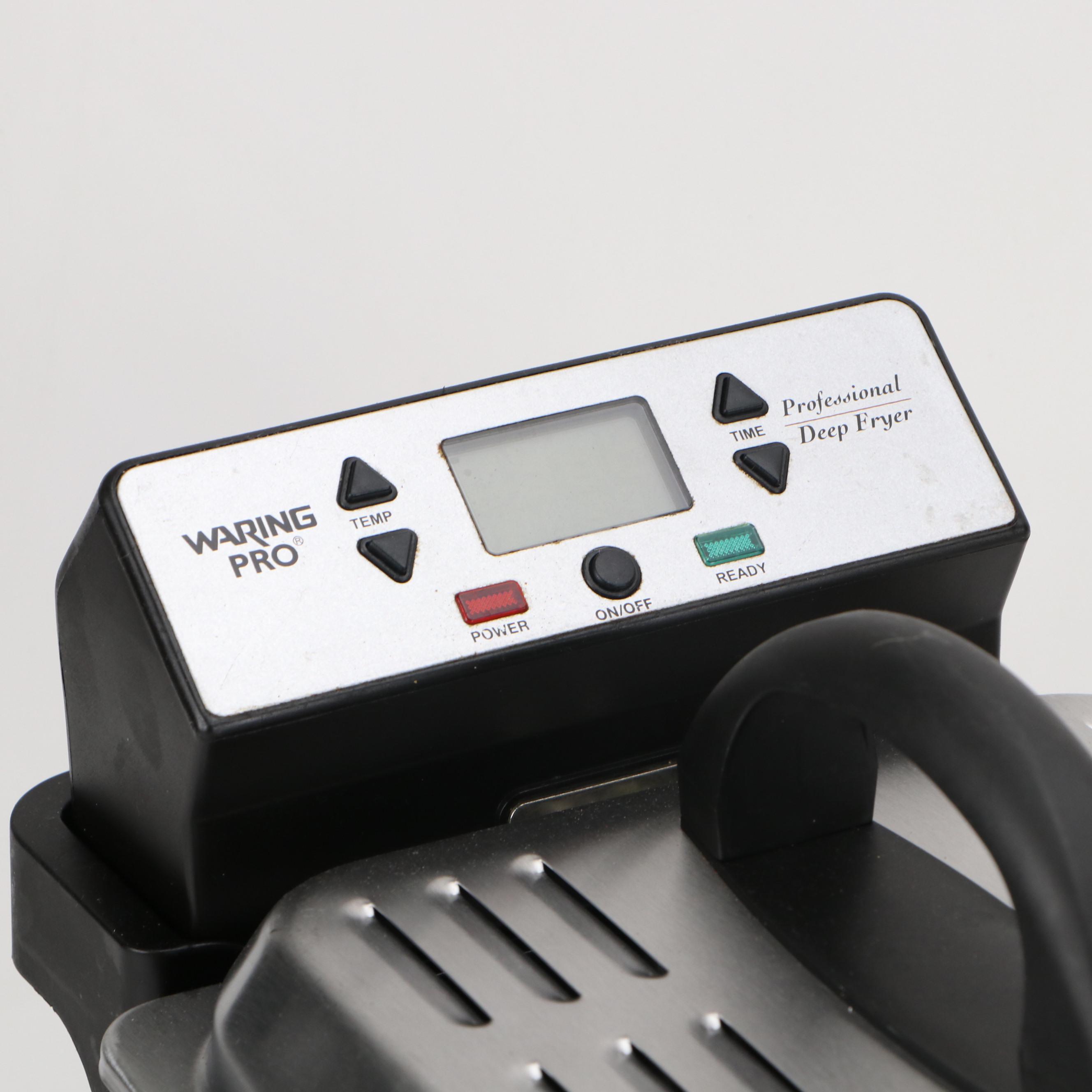 Waring Pro Deep Fryer with Other Small Kitchen Appliances