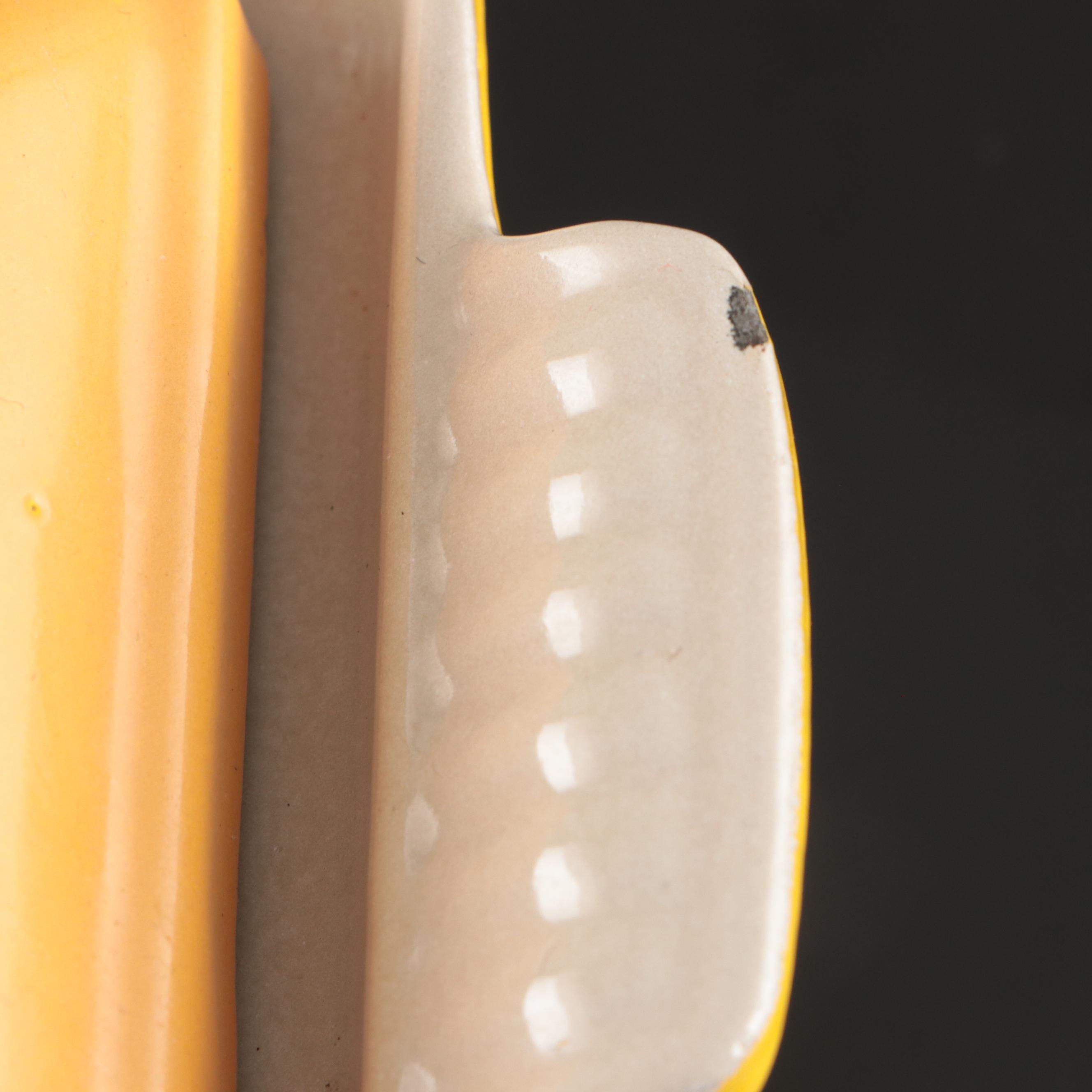 Pyrex "Daisy" Casserole Dishes with Le Creuset  Pate Terrine