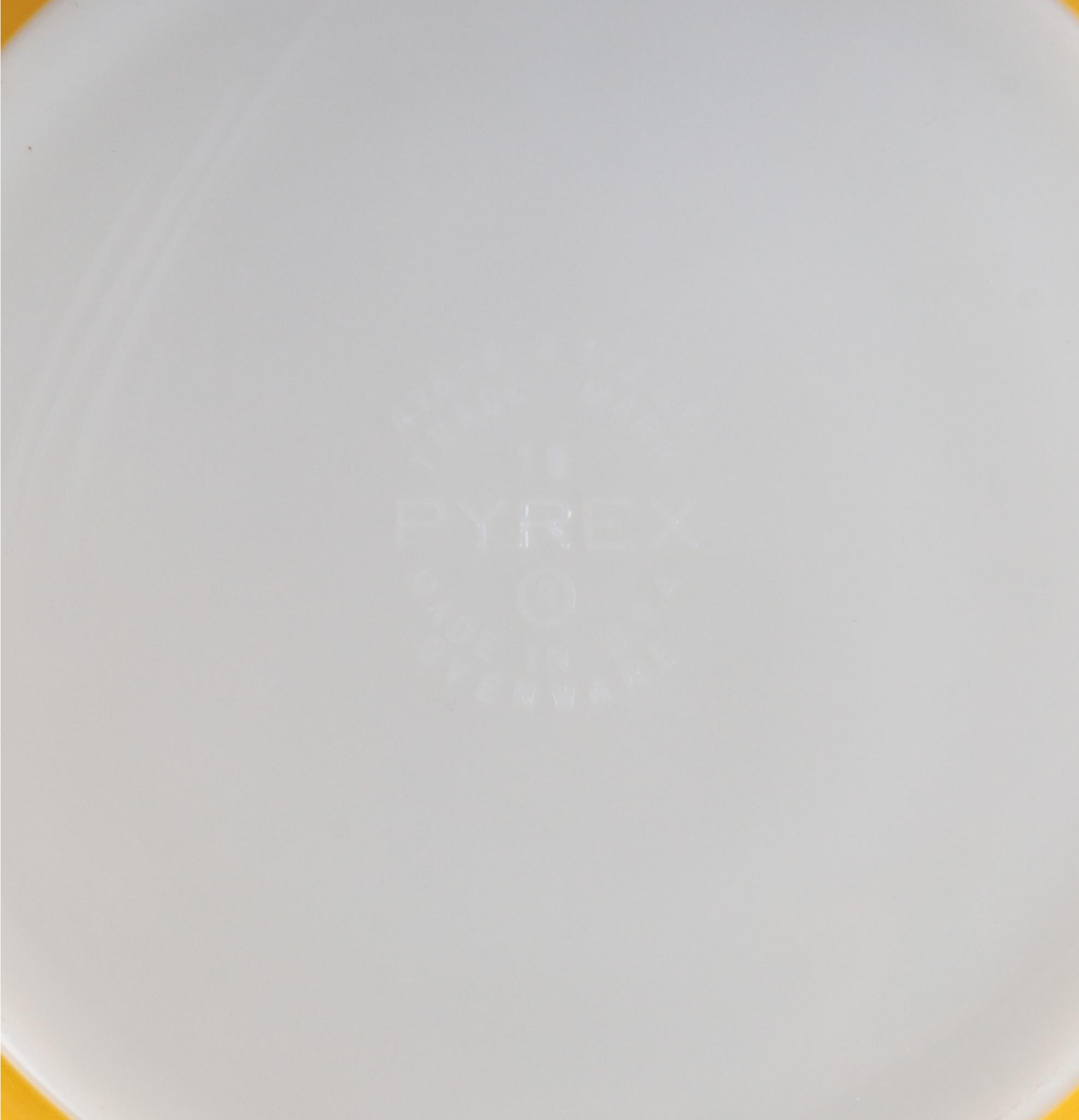 Pyrex "Daisy" Casserole Dishes with Le Creuset  Pate Terrine