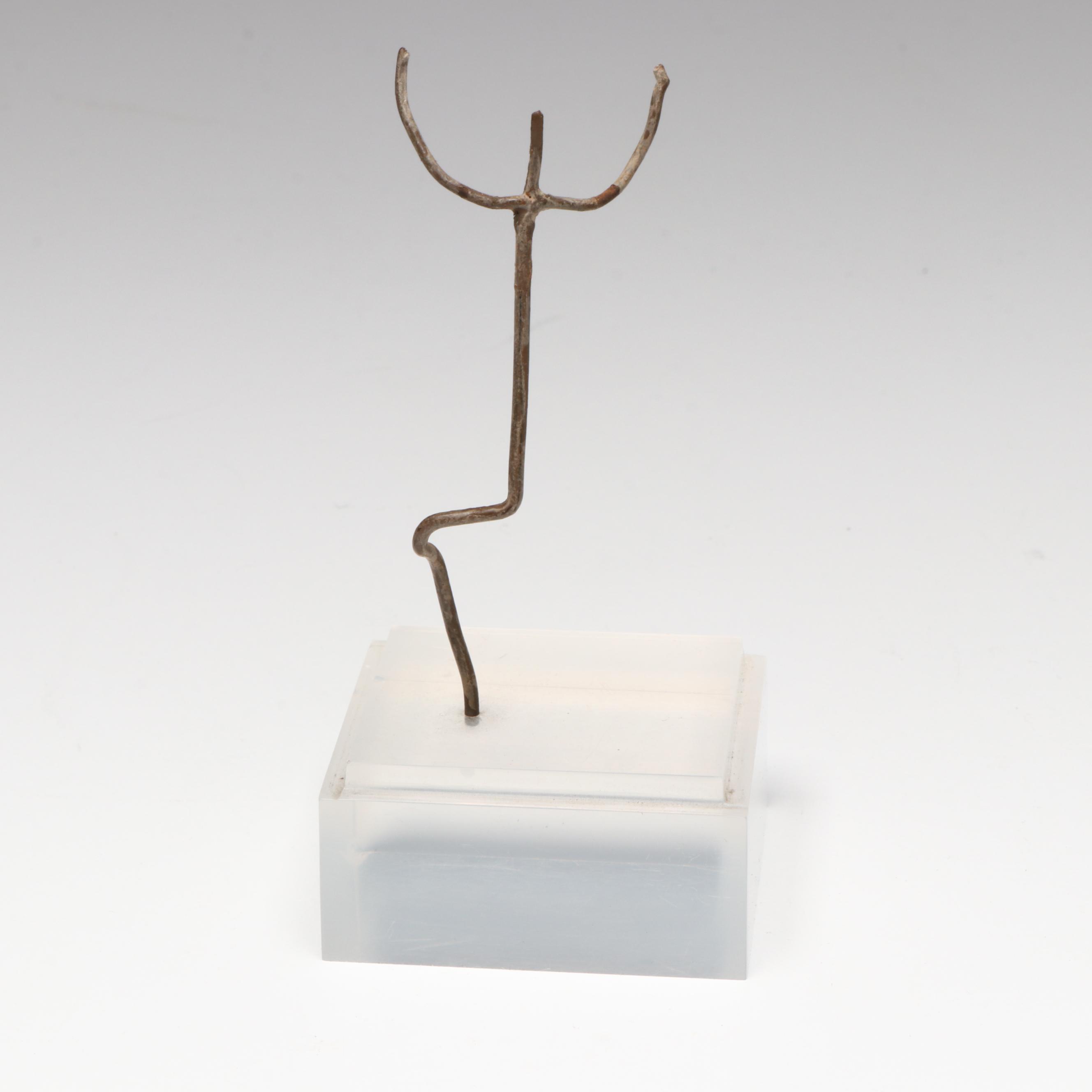 Pre-Columbian Tlatilco Standing Female Figure