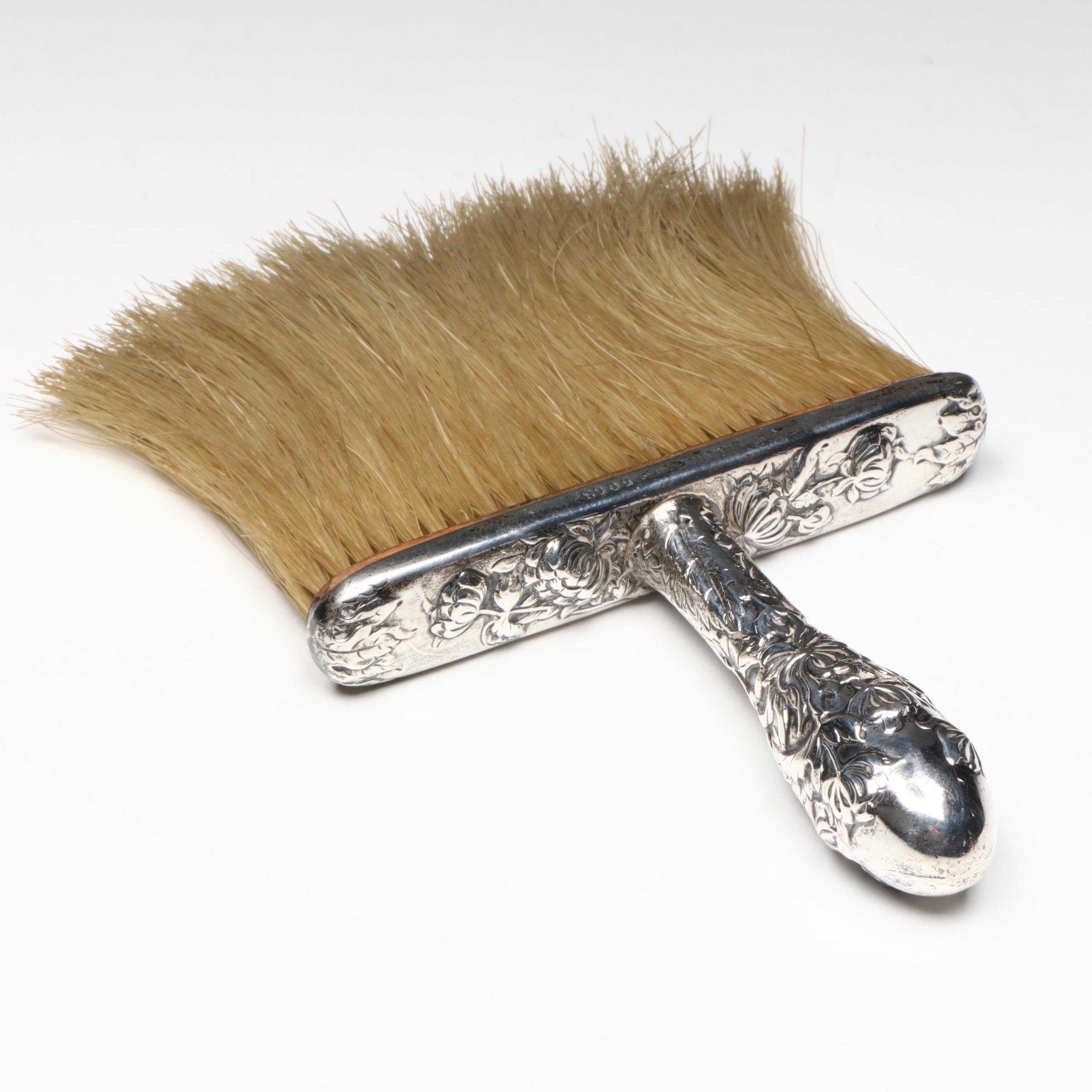 Antique Dutch Silver Needle / Match Case with Sterling Silver Vanity Items