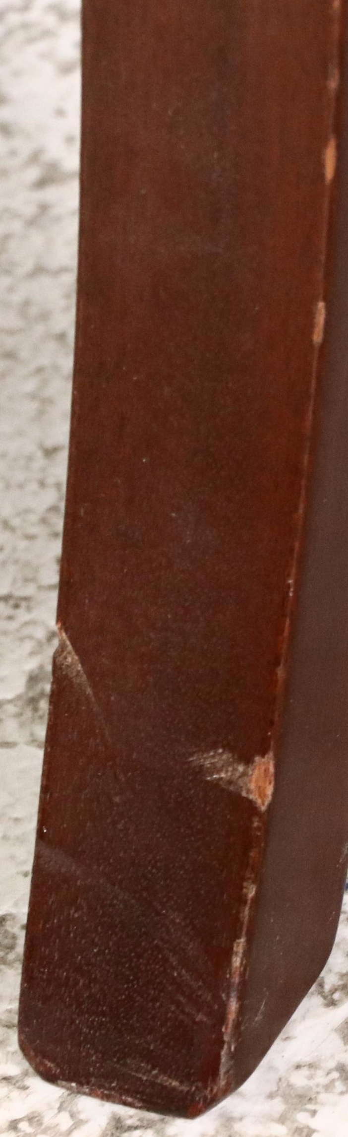 Biggs Manufacturing Co. Hepplewhite Style Upholstered Sofa, 20th Century