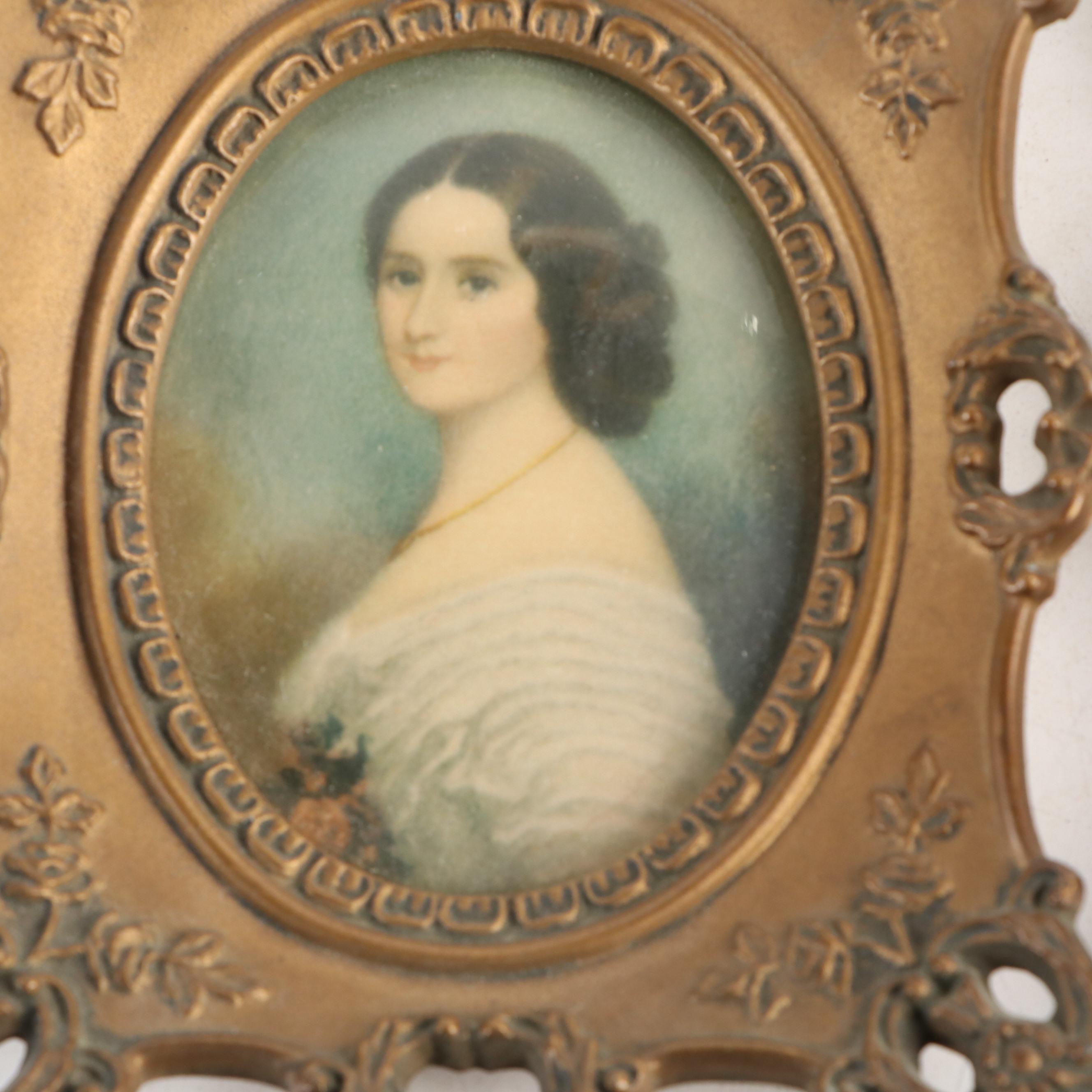 Cameo Creation "Portrait of a Lady" and More Portrait Print Wall Hangings