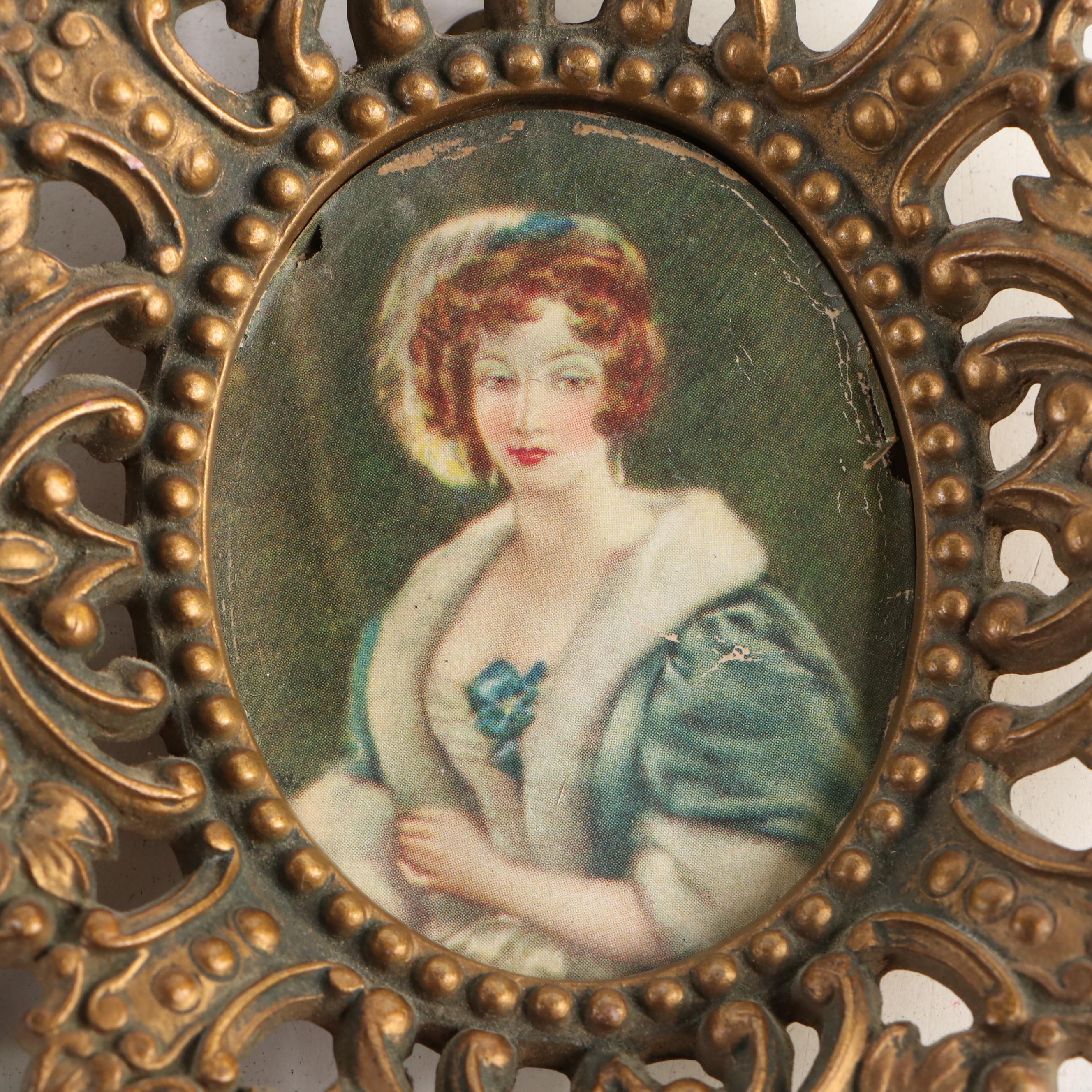 Cameo Creation "Portrait of a Lady" and More Portrait Print Wall Hangings