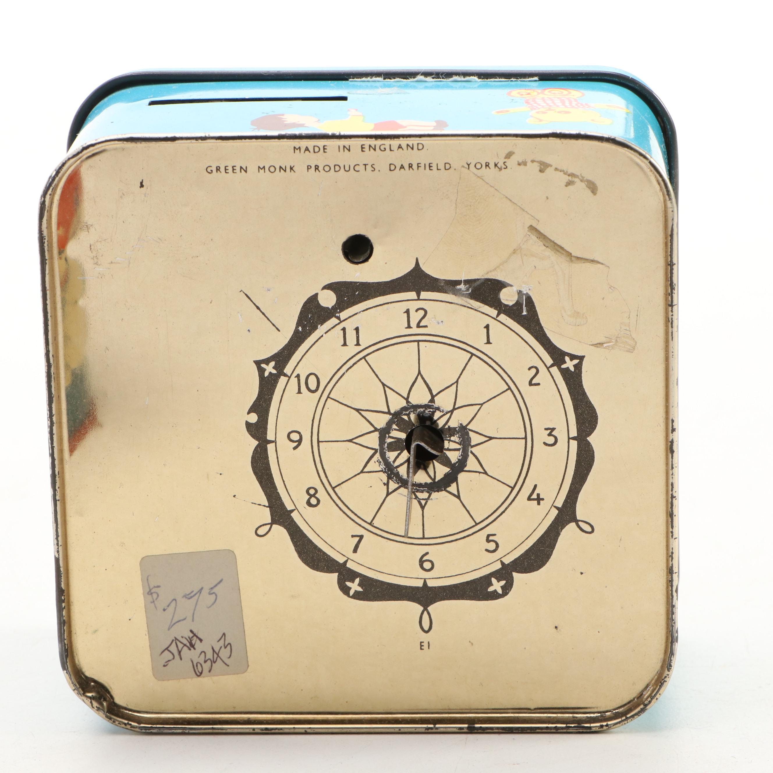 Ohio Art, J. Chein & Co. and More Tin Litho Toy Banks, Mid-20th Century