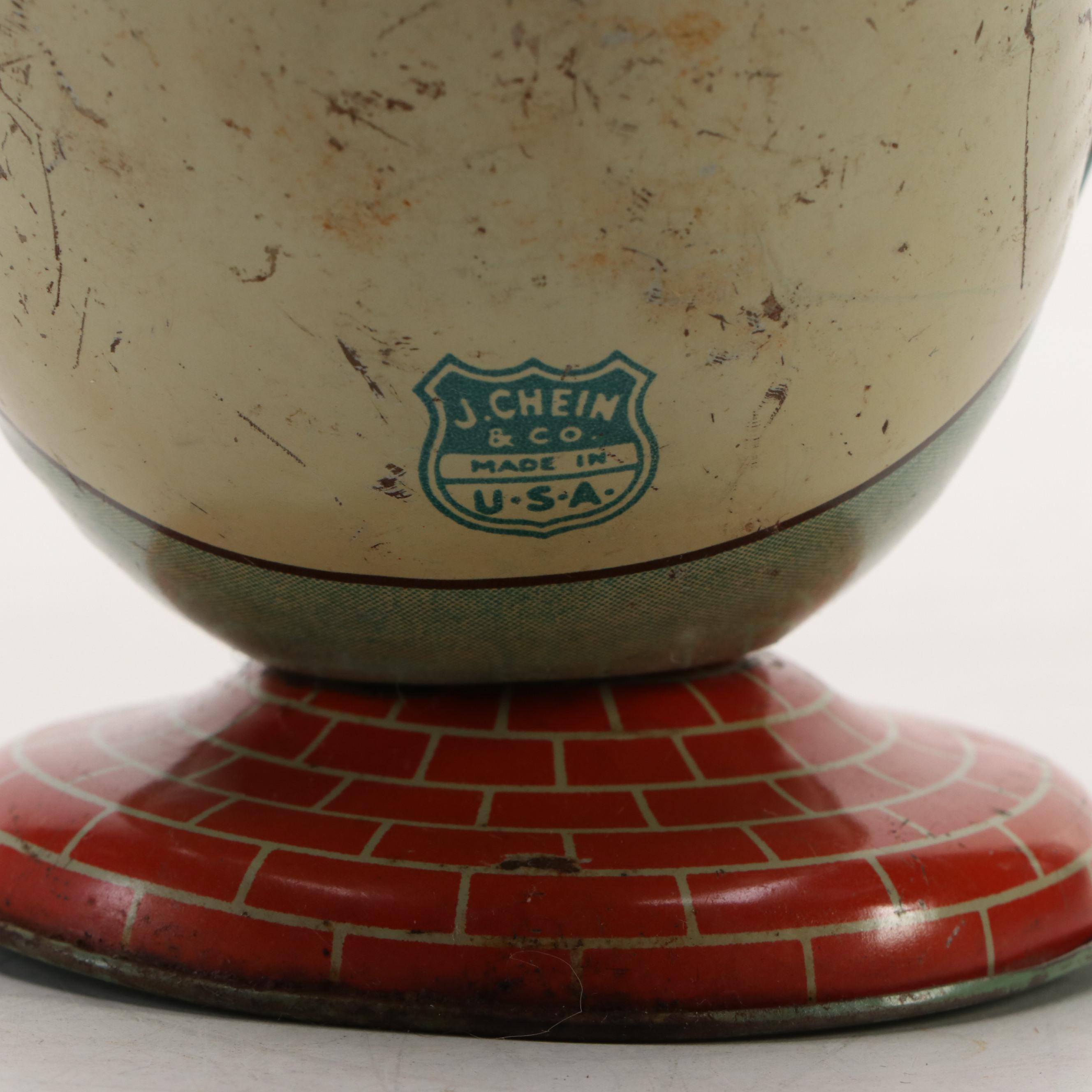 Ohio Art, J. Chein & Co. and More Tin Litho Toy Banks, Mid-20th Century