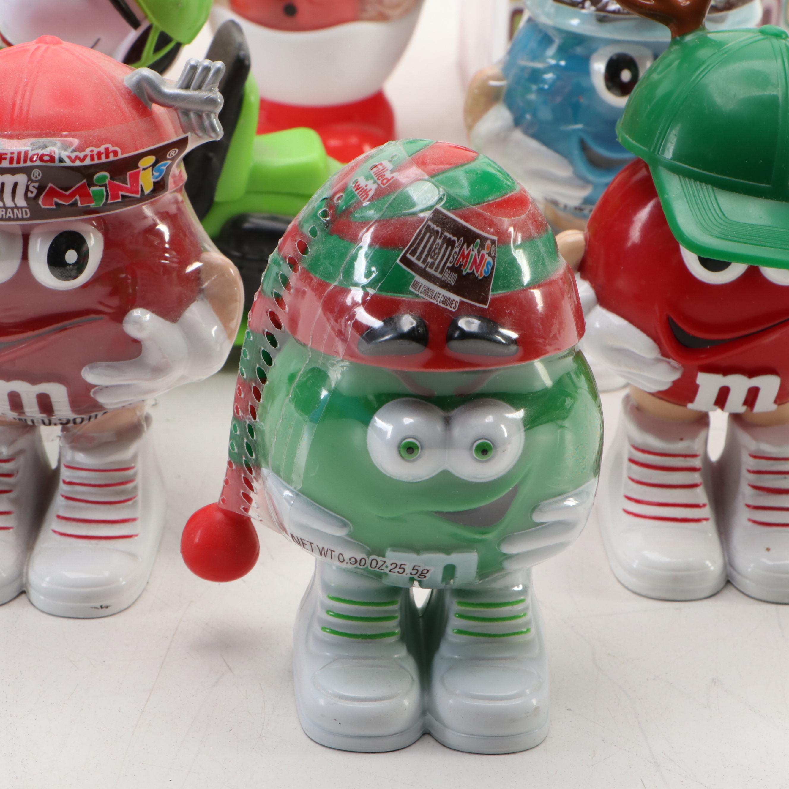 Christmas-Themed Banks, M&M's Candy Containers and More