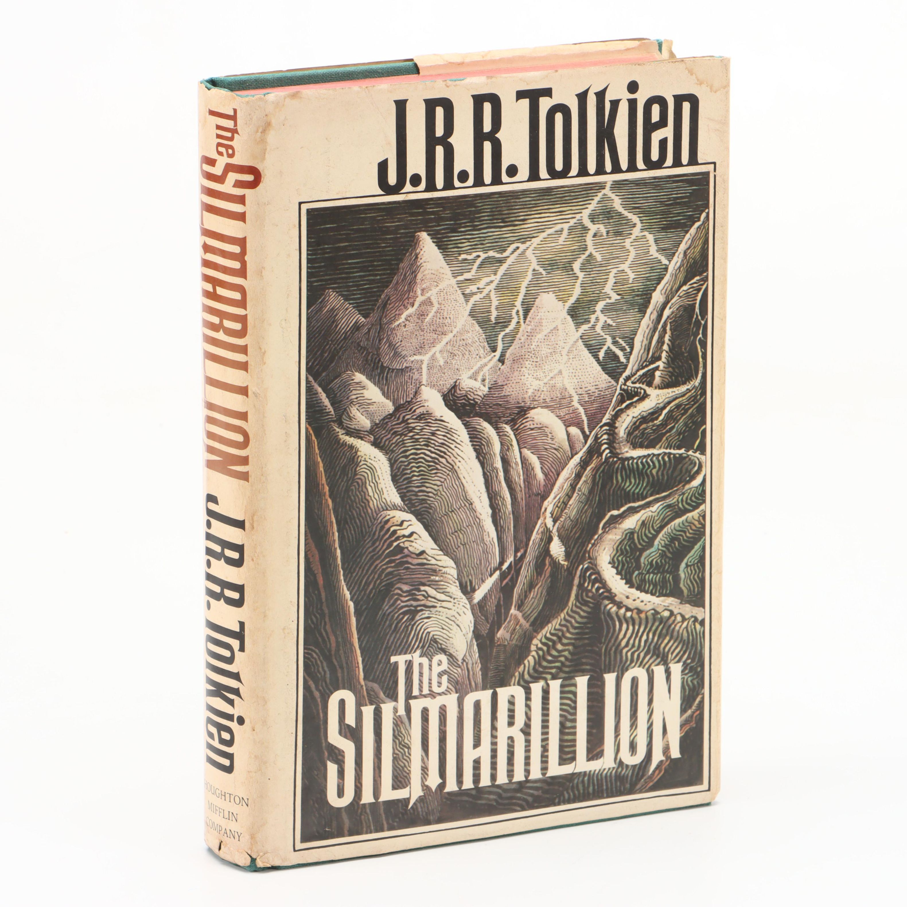 First American Printing "The Silmarillion" by J. R. R. Tolkien with Map, 1977