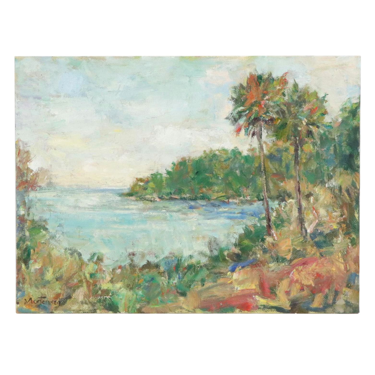 R. M. Mortensen Landscape Oil Painting, 2025