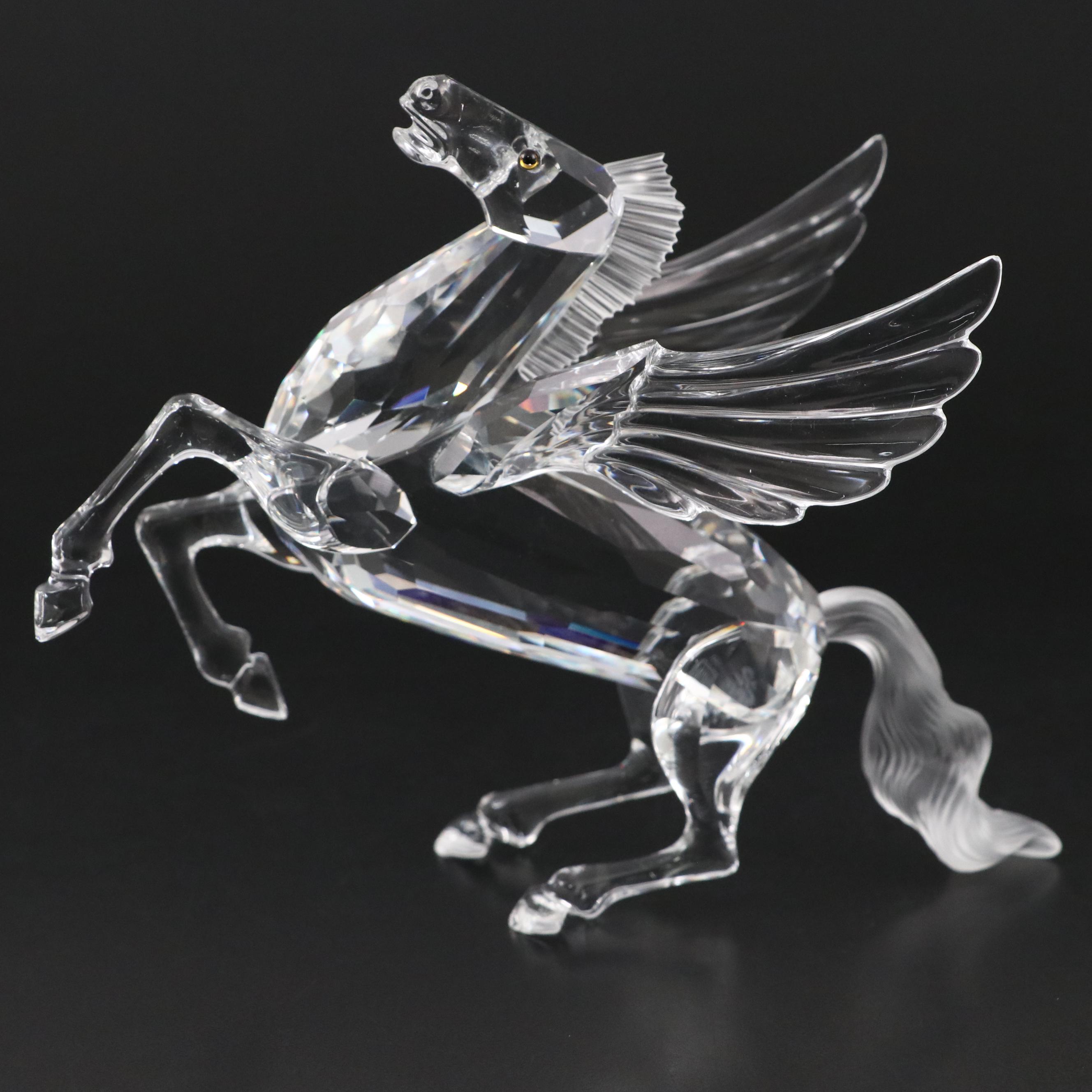 Swarovski Fabulous Creatures "The Unicorn" and "The Pegasus" Crystal Figurines