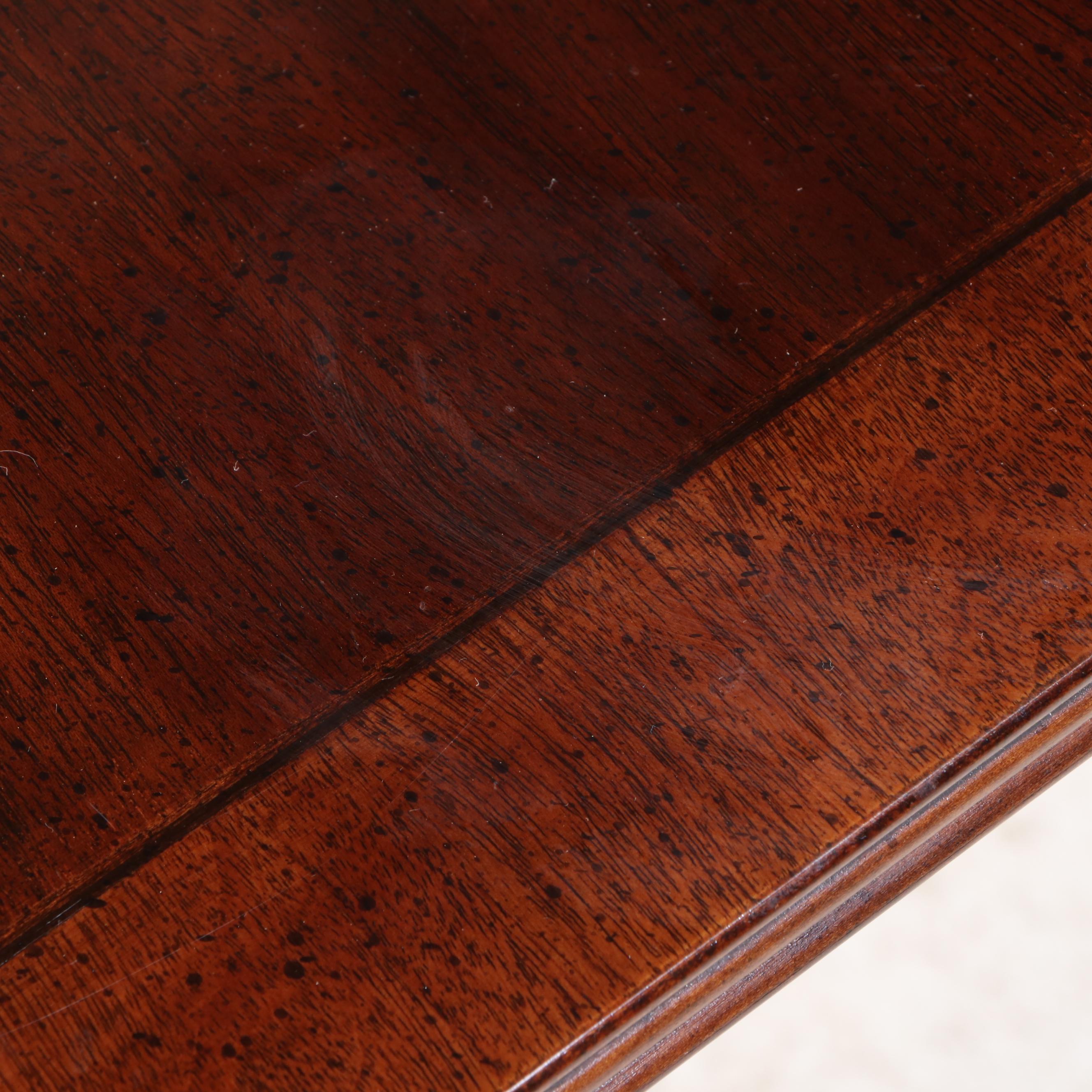 Henredon Duncan Phyfe Style Mahogany Dining Table, 20th Century