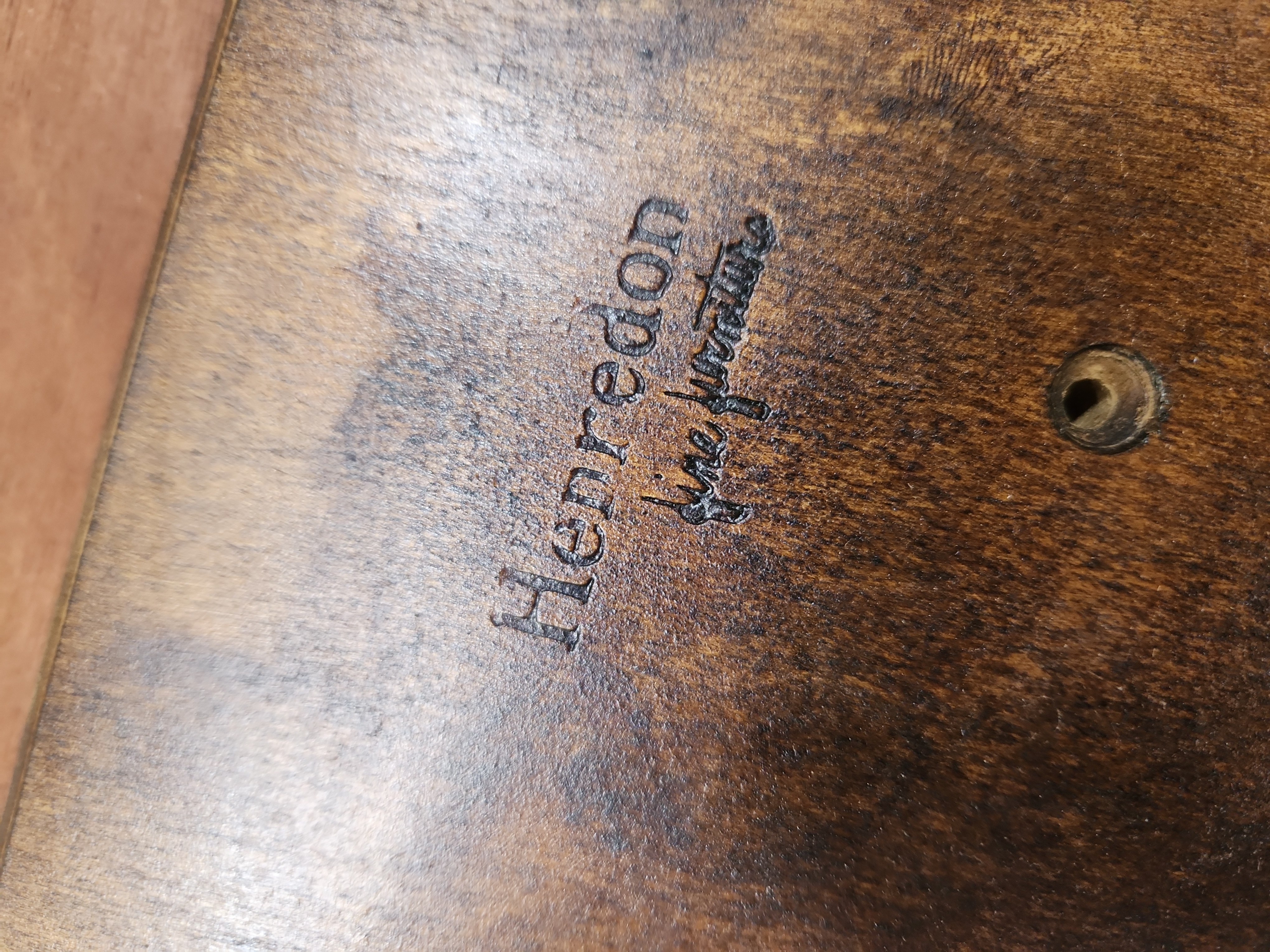 Henredon Duncan Phyfe Style Mahogany Dining Table, 20th Century