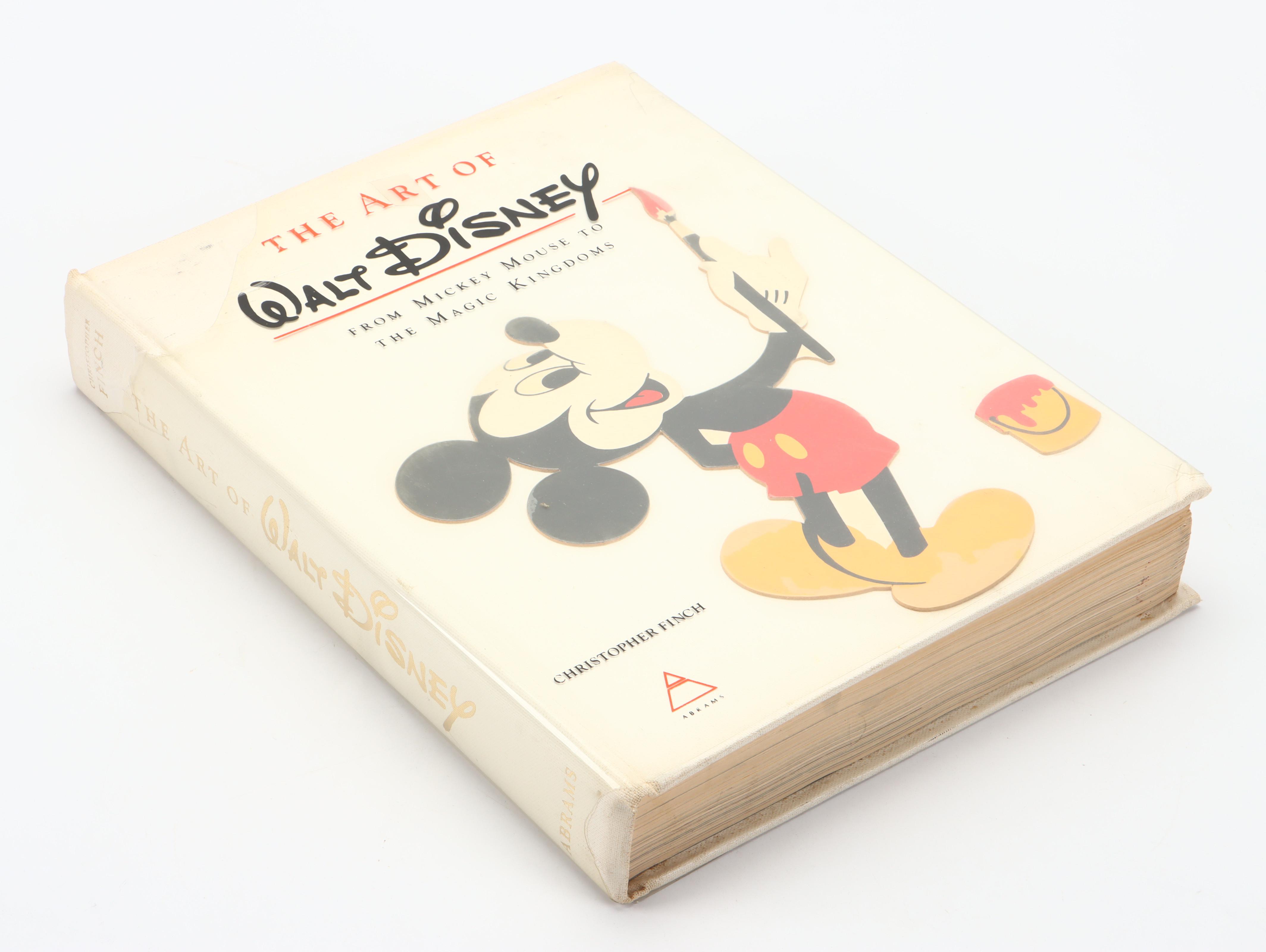 First Edition "The Art of Walt Disney" by Christopher Finch, 1973