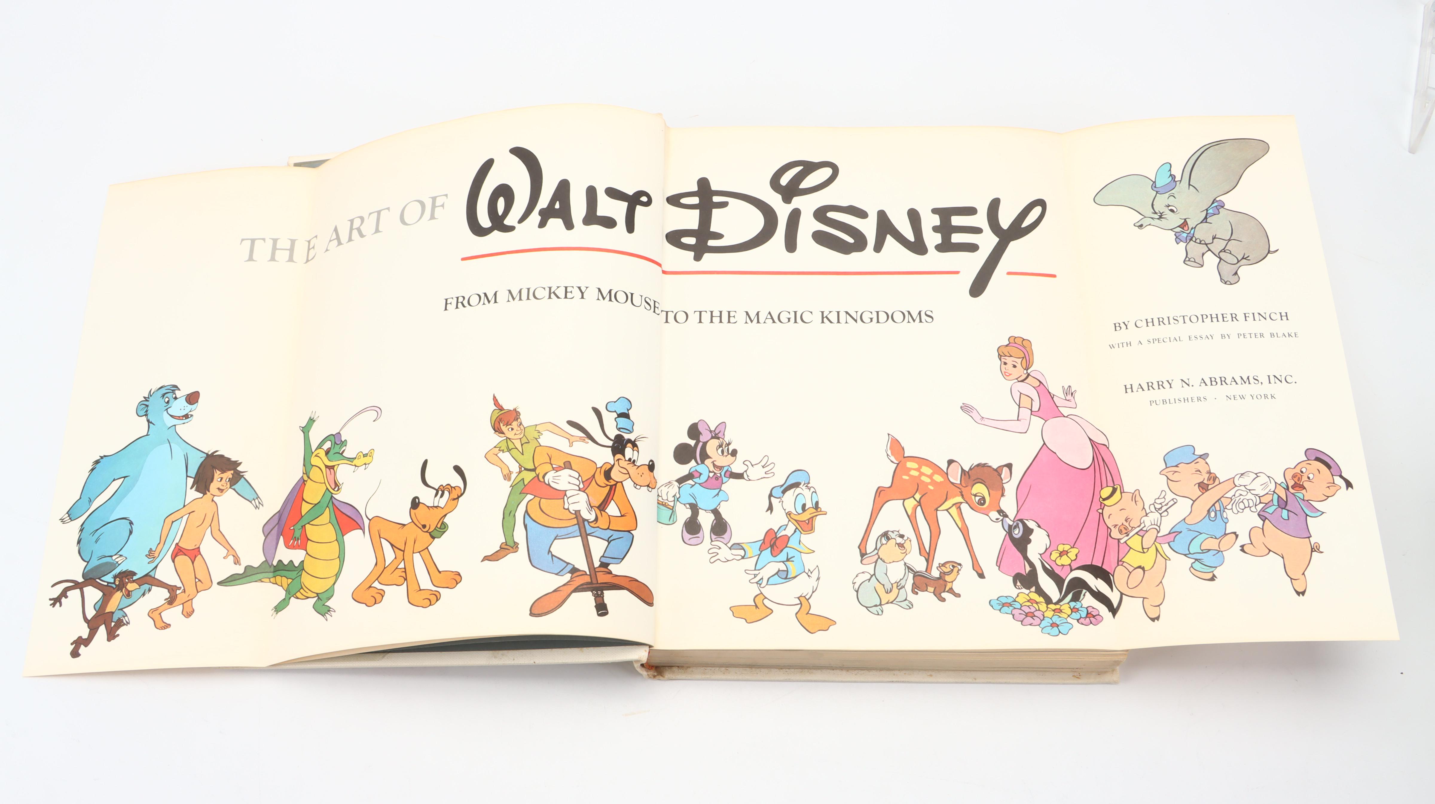 First Edition "The Art of Walt Disney" by Christopher Finch, 1973