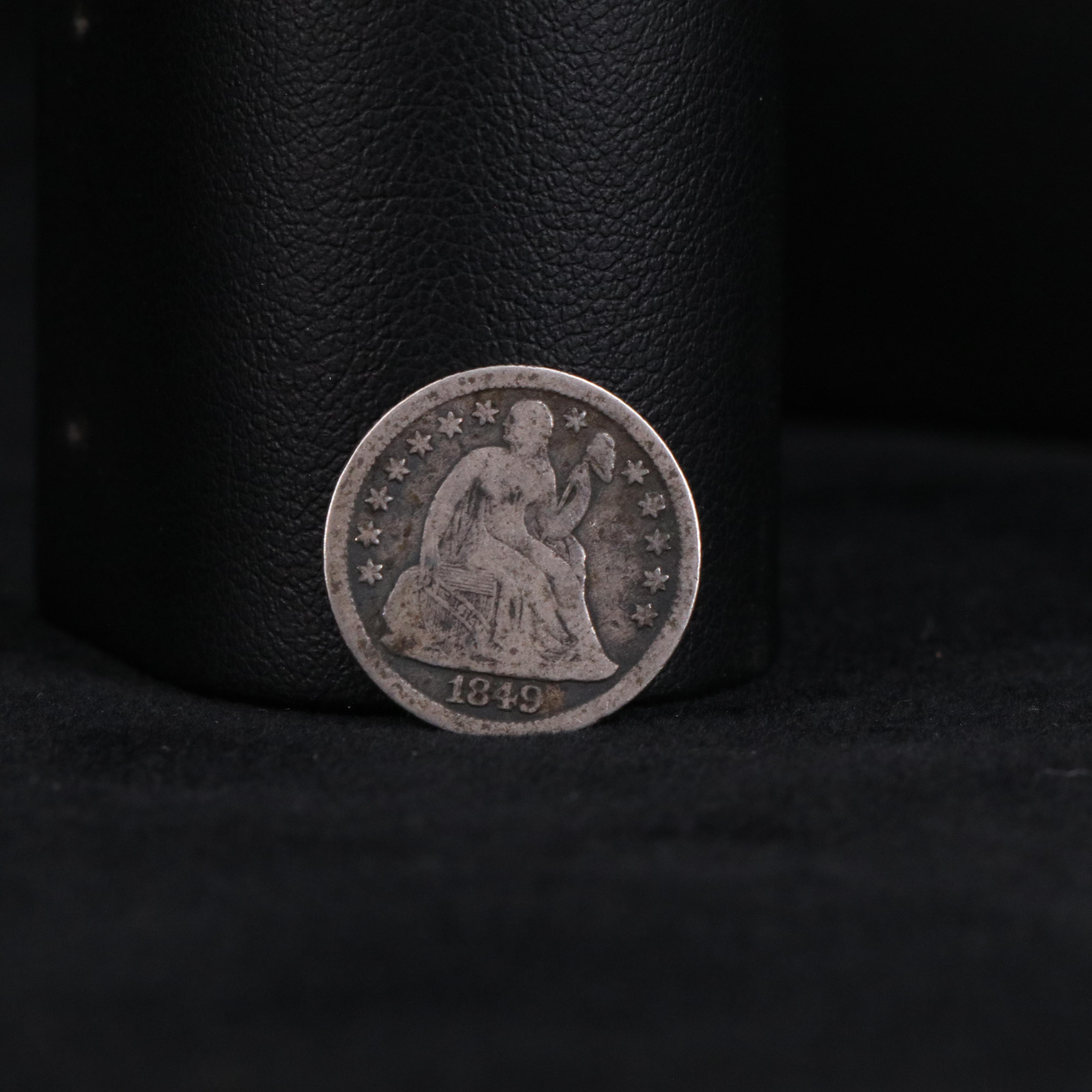 Collection of Twelve Different Seated Liberty Dimes