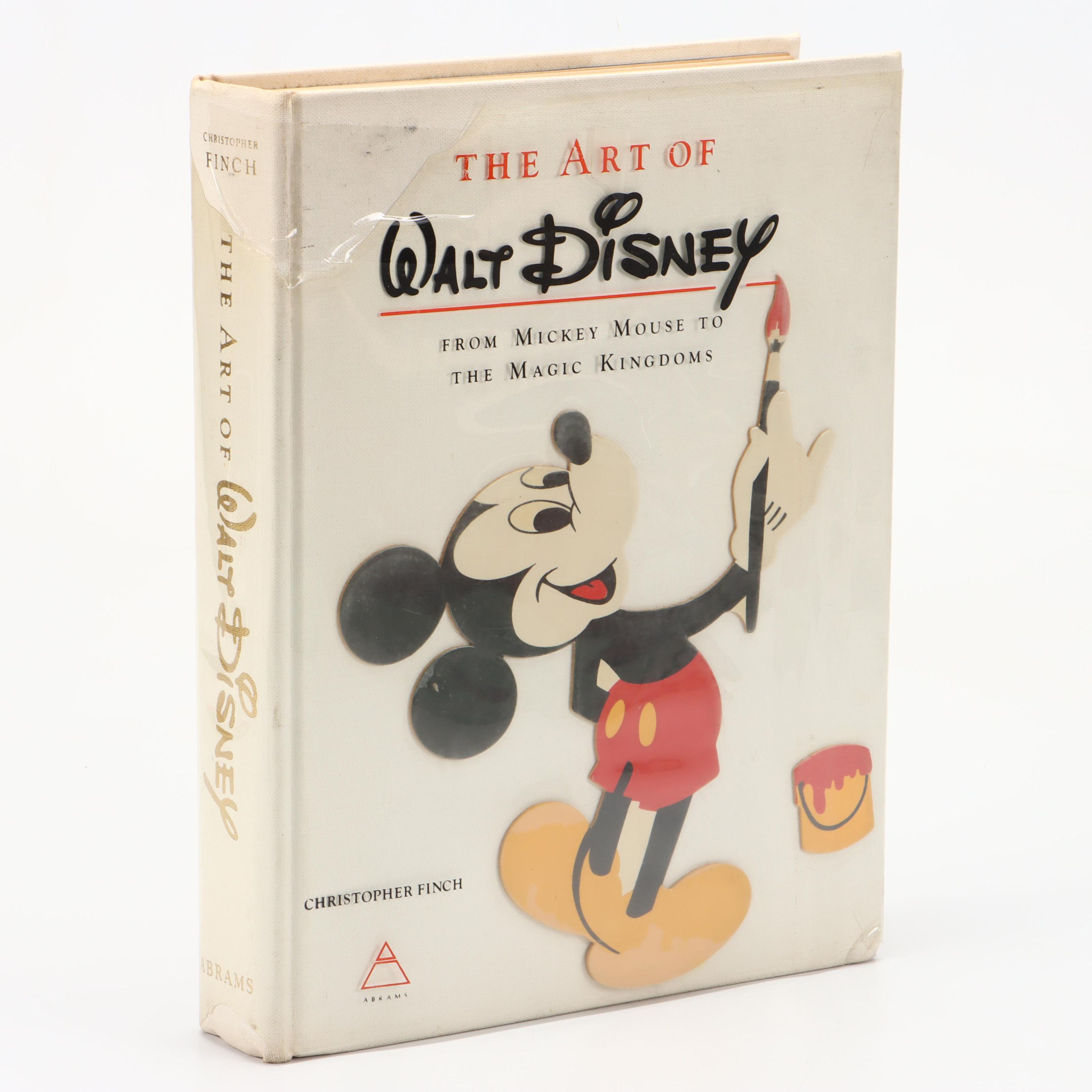 First Edition "The Art of Walt Disney" by Christopher Finch, 1973