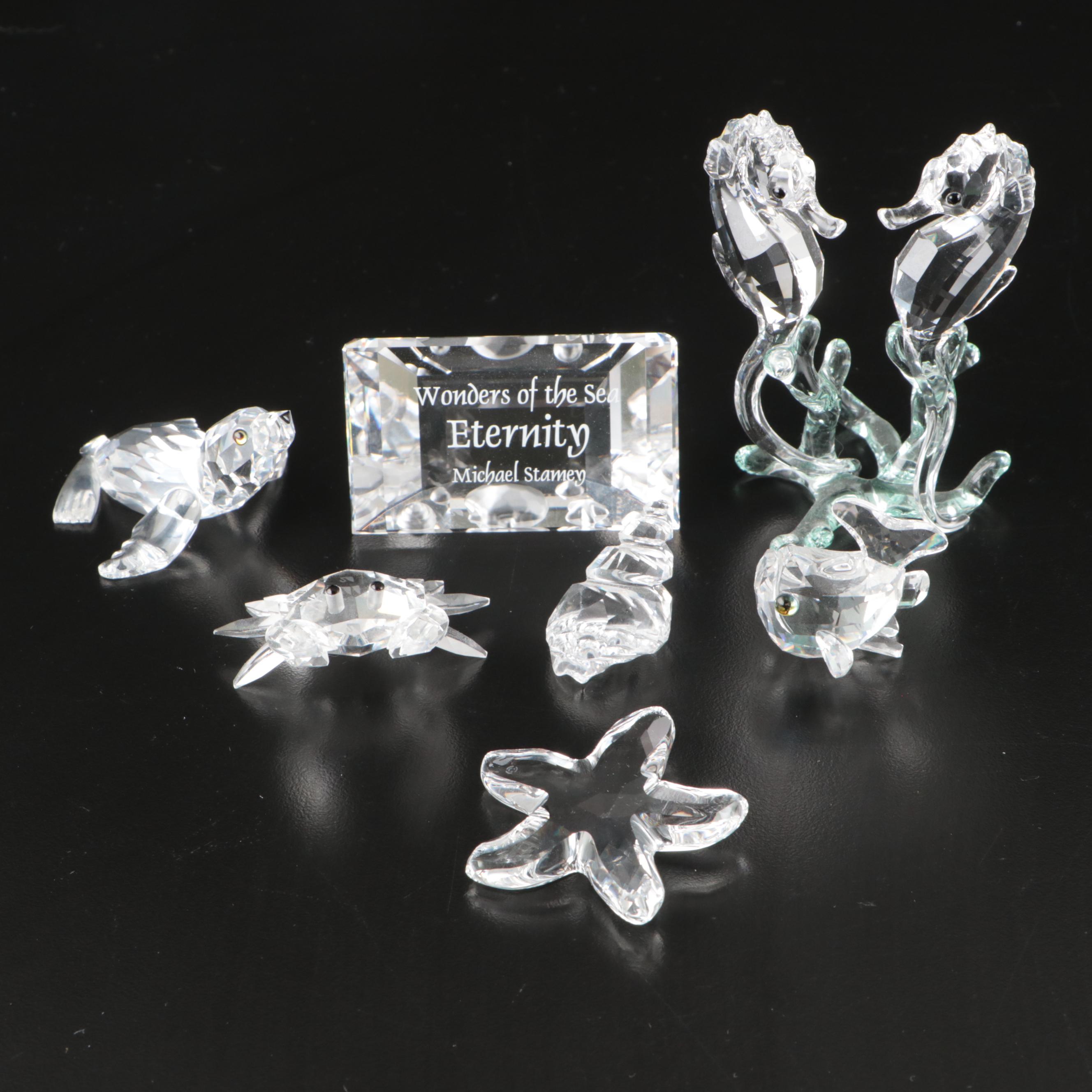 Swarovski Crystal Animal Figurines and Paperweight