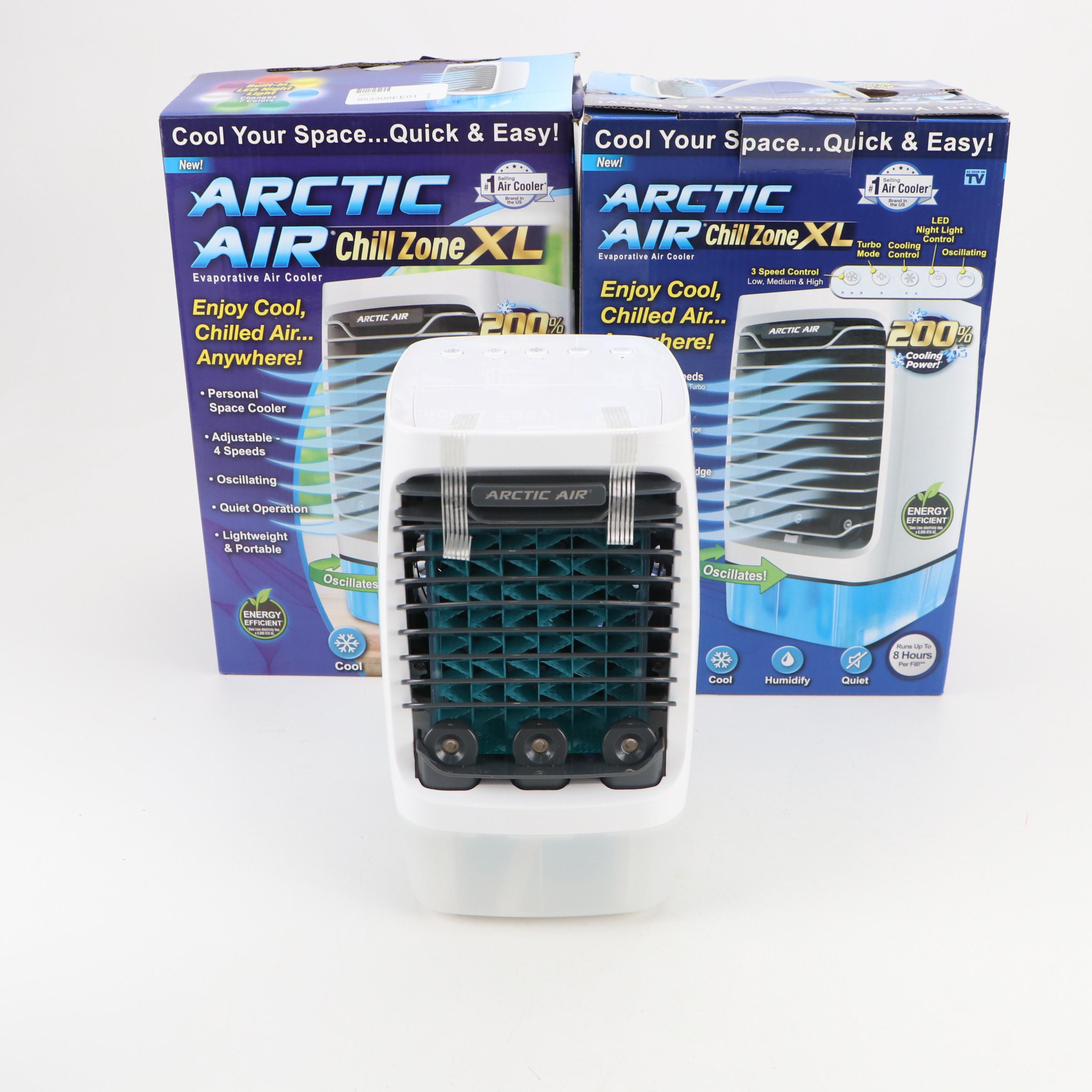Arctic Air Chill Zone XL Evaporative Air Coolers with BikeNook Bike Rack