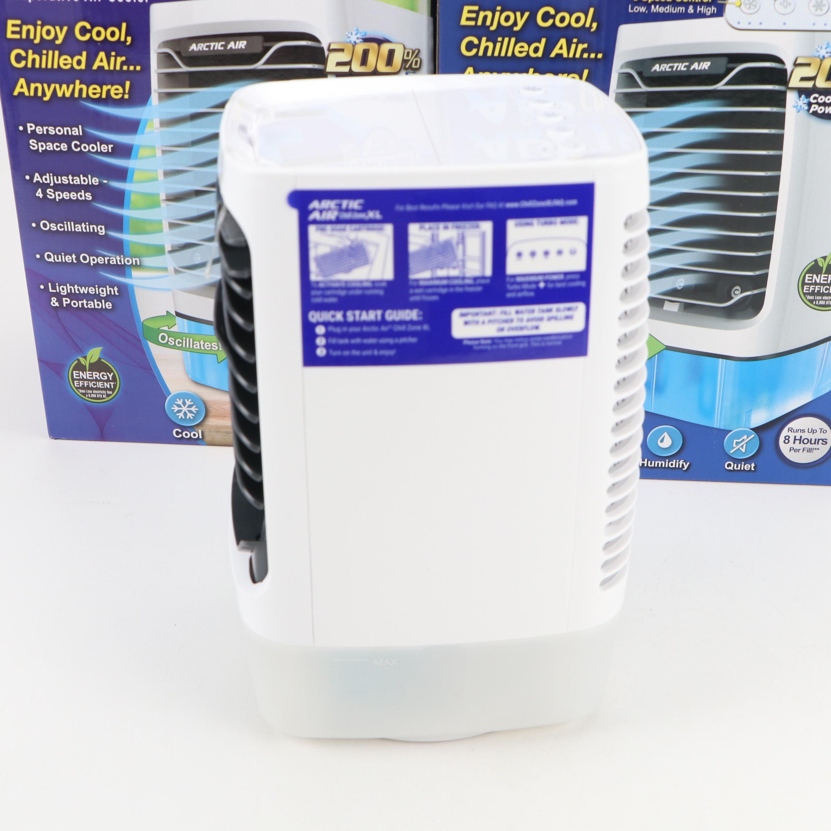 Arctic Air Chill Zone XL Evaporative Air Coolers with BikeNook Bike Rack