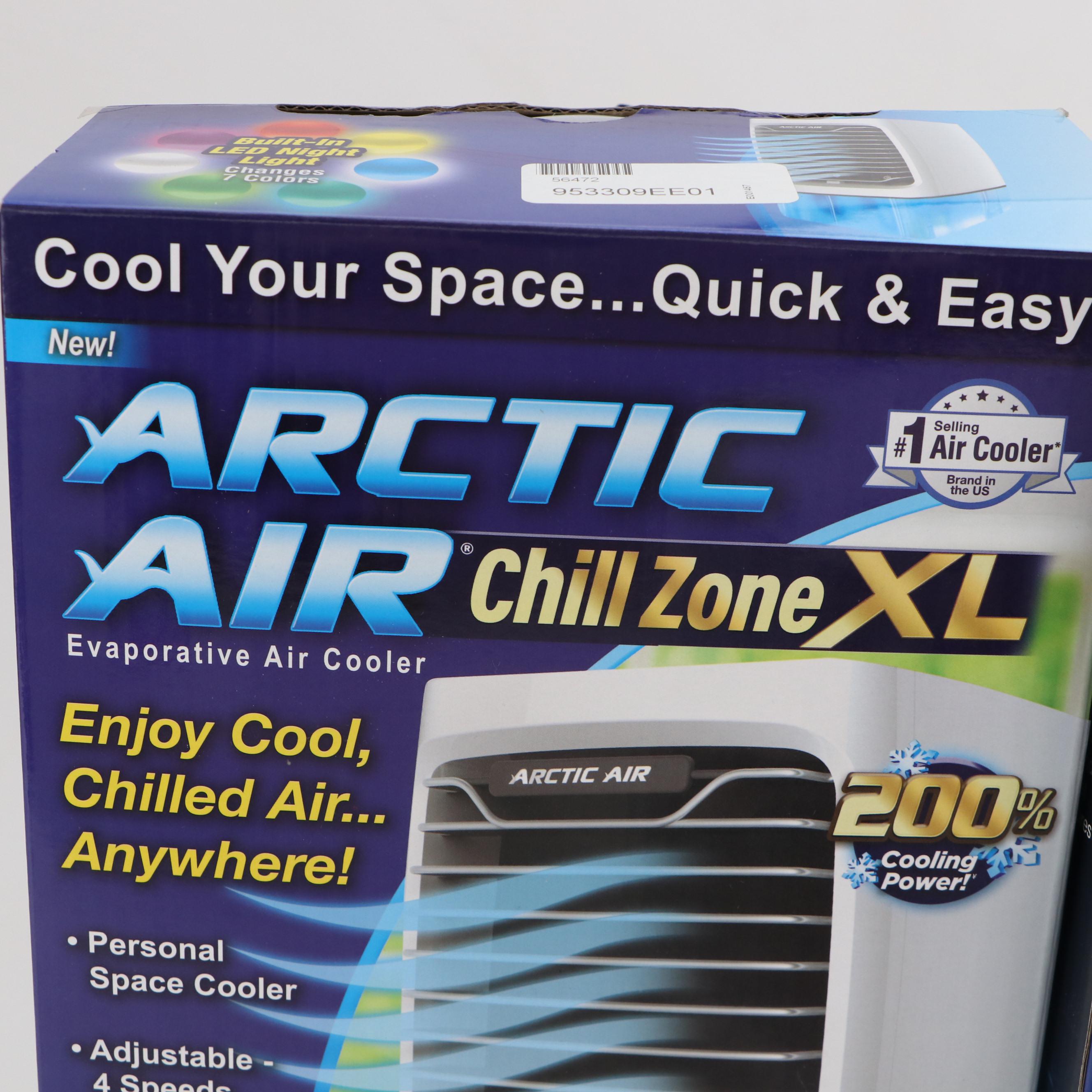 Arctic Air Chill Zone XL Evaporative Air Coolers with BikeNook Bike Rack