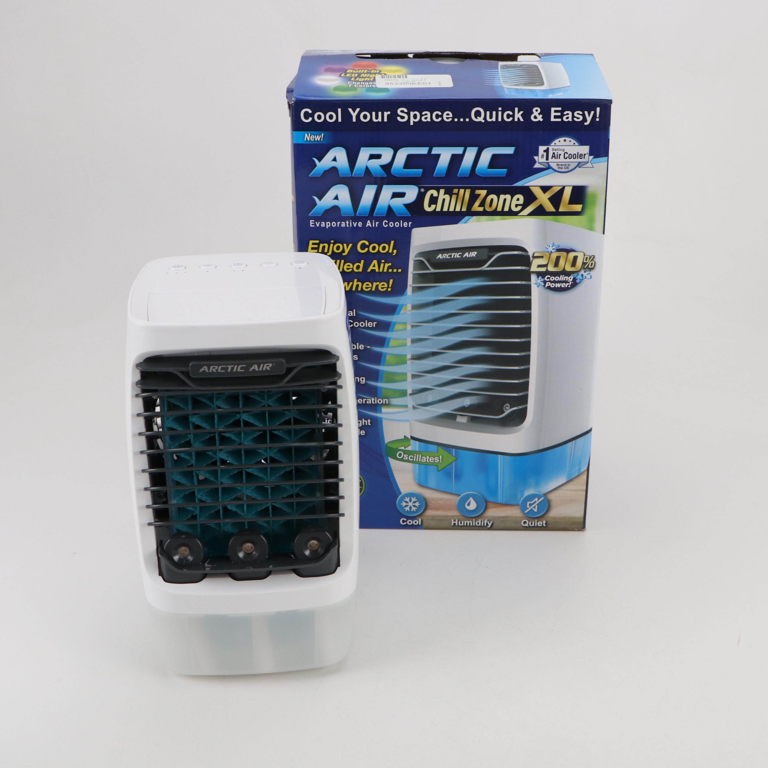 Arctic Air Chill Zone XL Evaporative Air Cooler with BikeNook Bike Rack