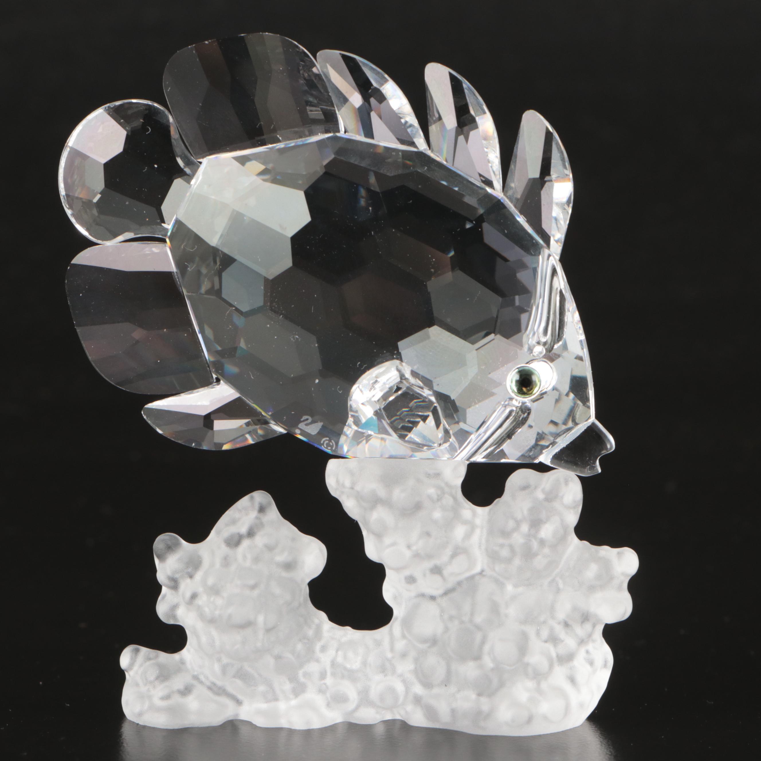 Swarovski Crystal Cat, Fox, and Other Animal Figurines
