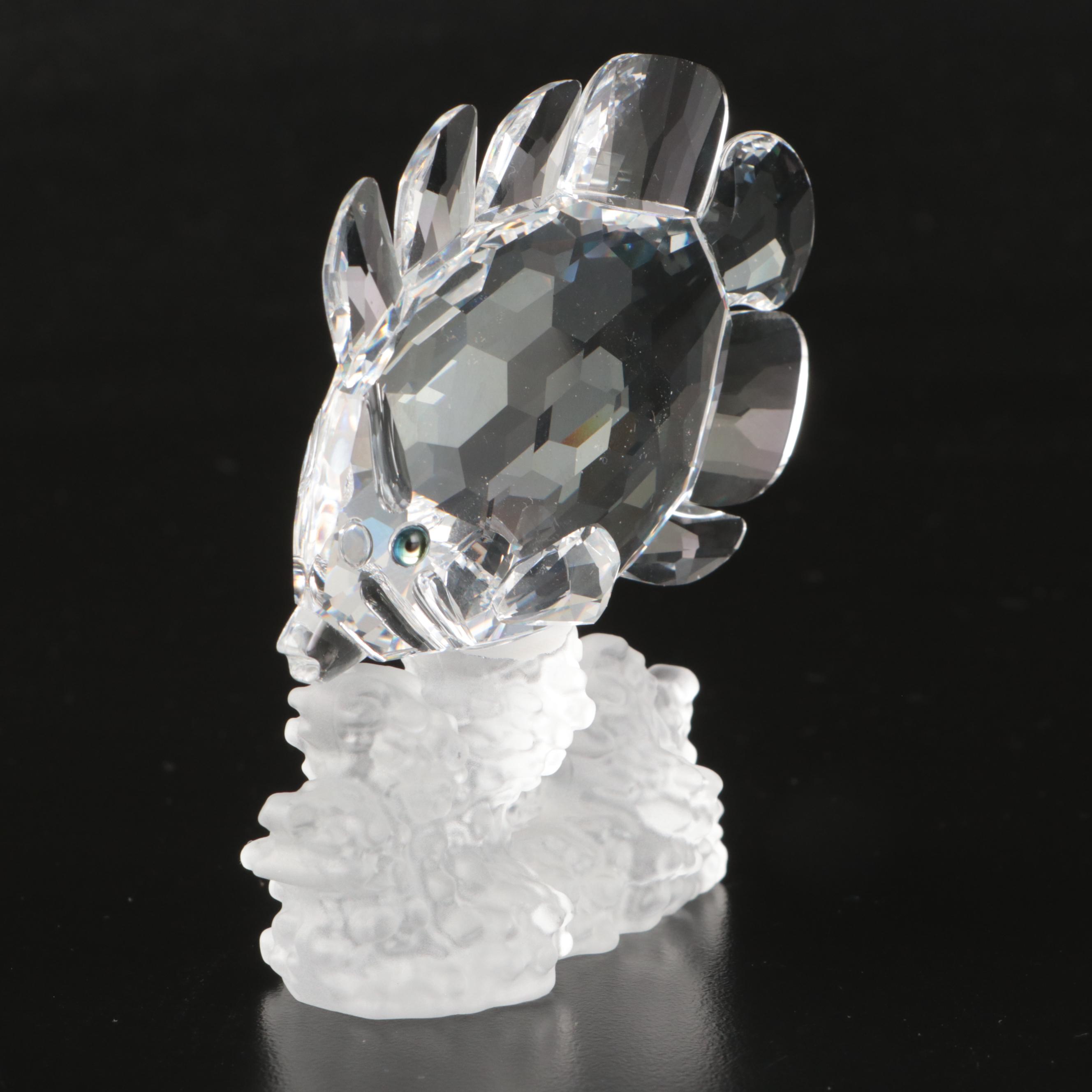 Swarovski Crystal Cat, Fox, and Other Animal Figurines