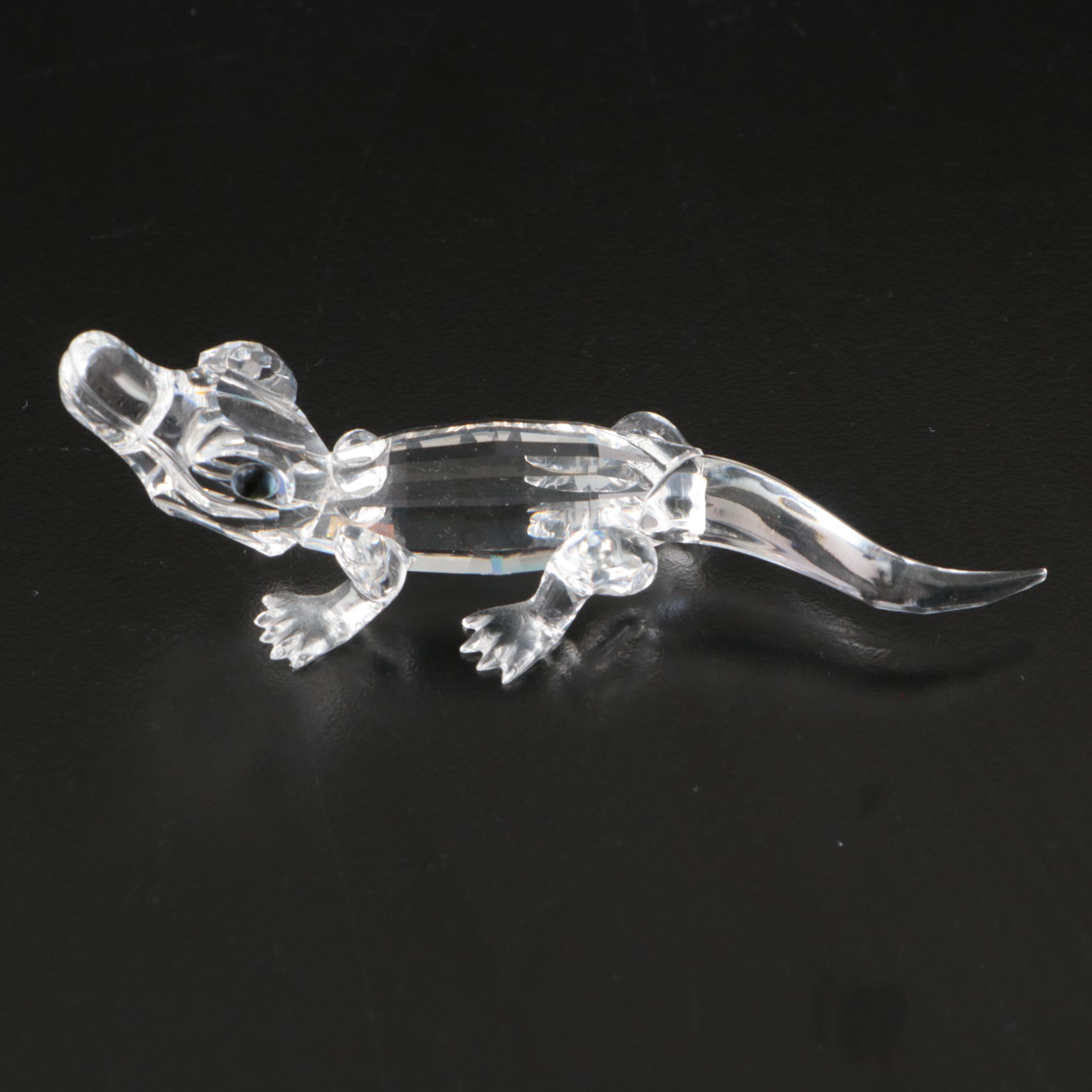 Swarovski Crystal Cat, Fox, and Other Animal Figurines