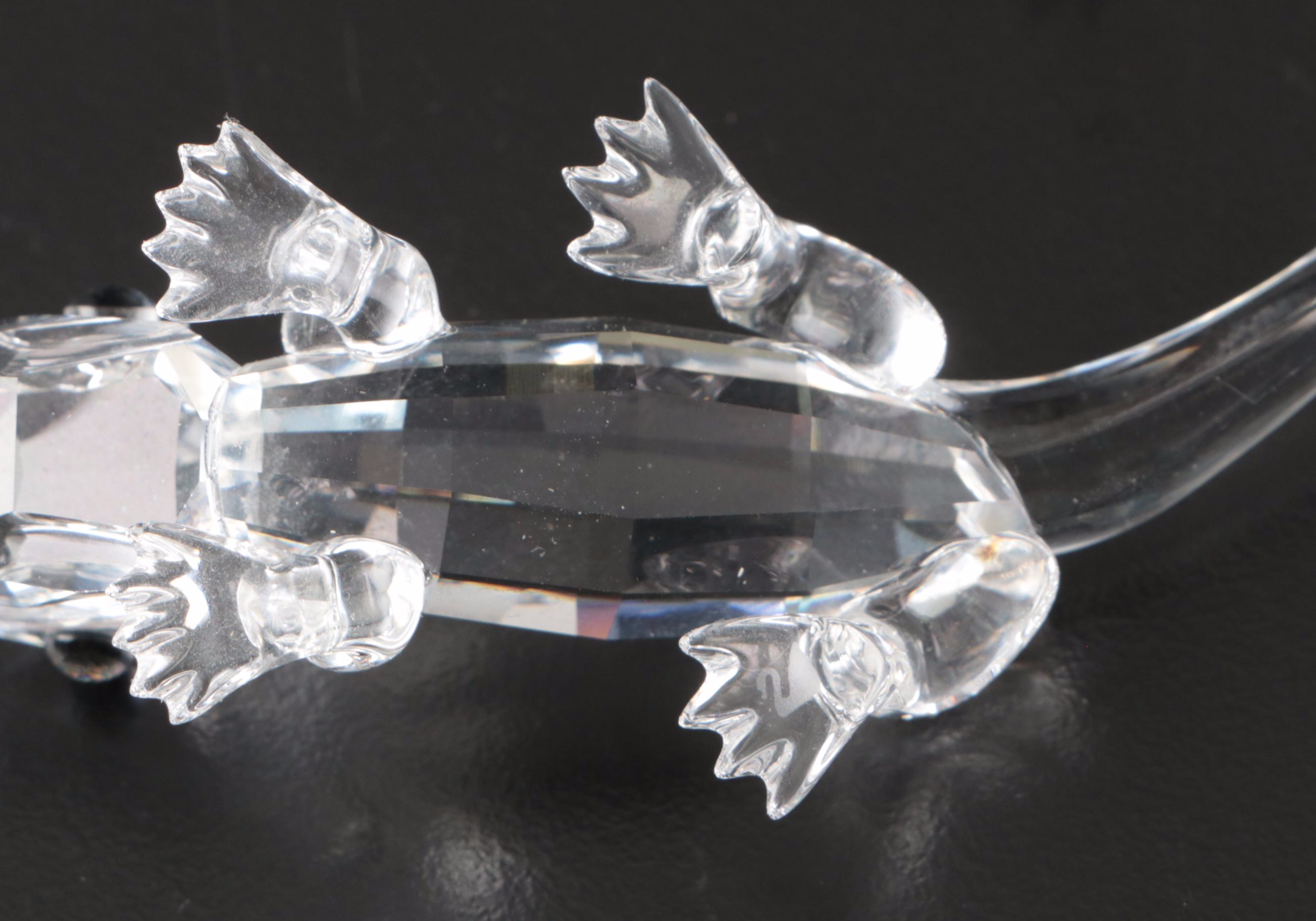 Swarovski Crystal Cat, Fox, and Other Animal Figurines