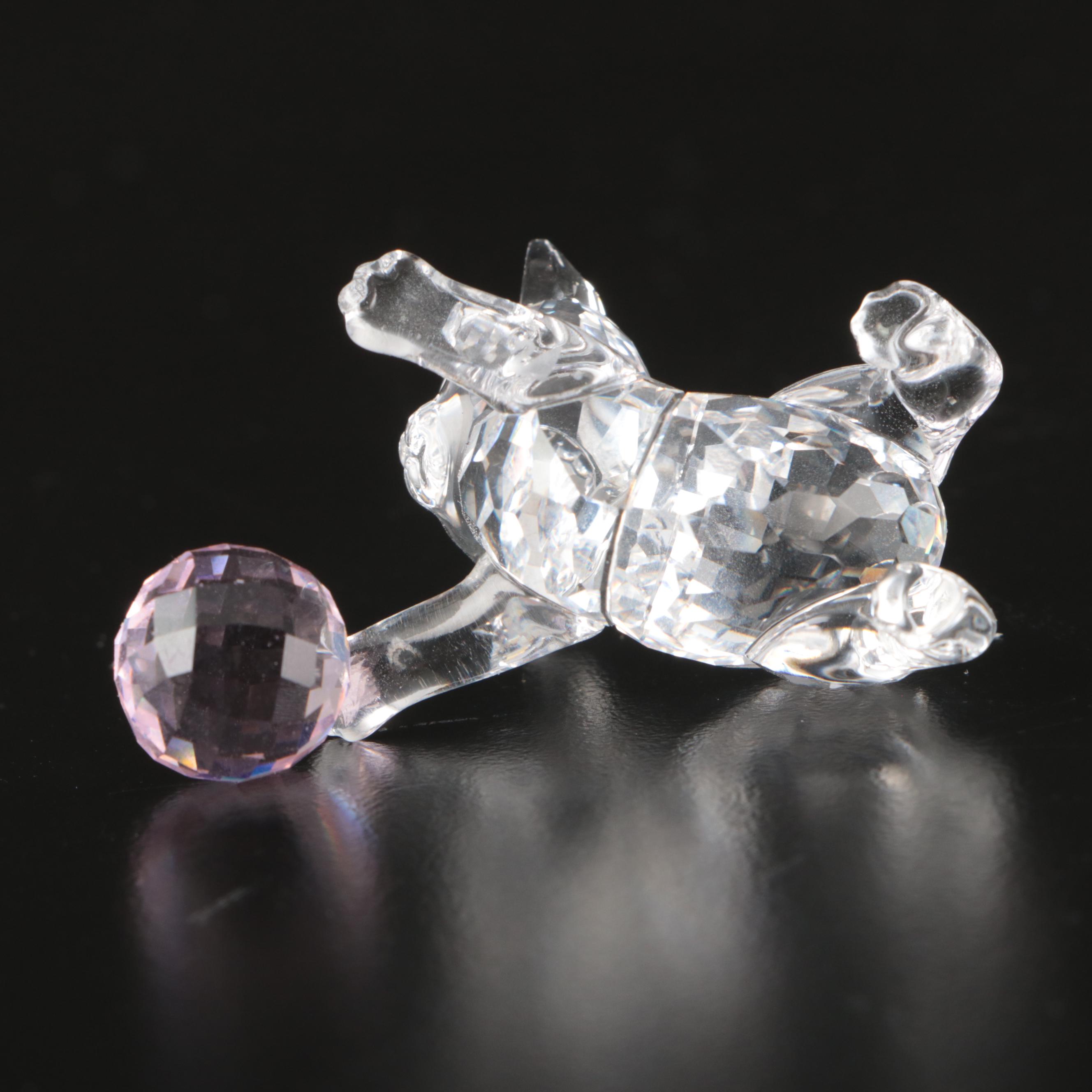 Swarovski Crystal Cat, Fox, and Other Animal Figurines