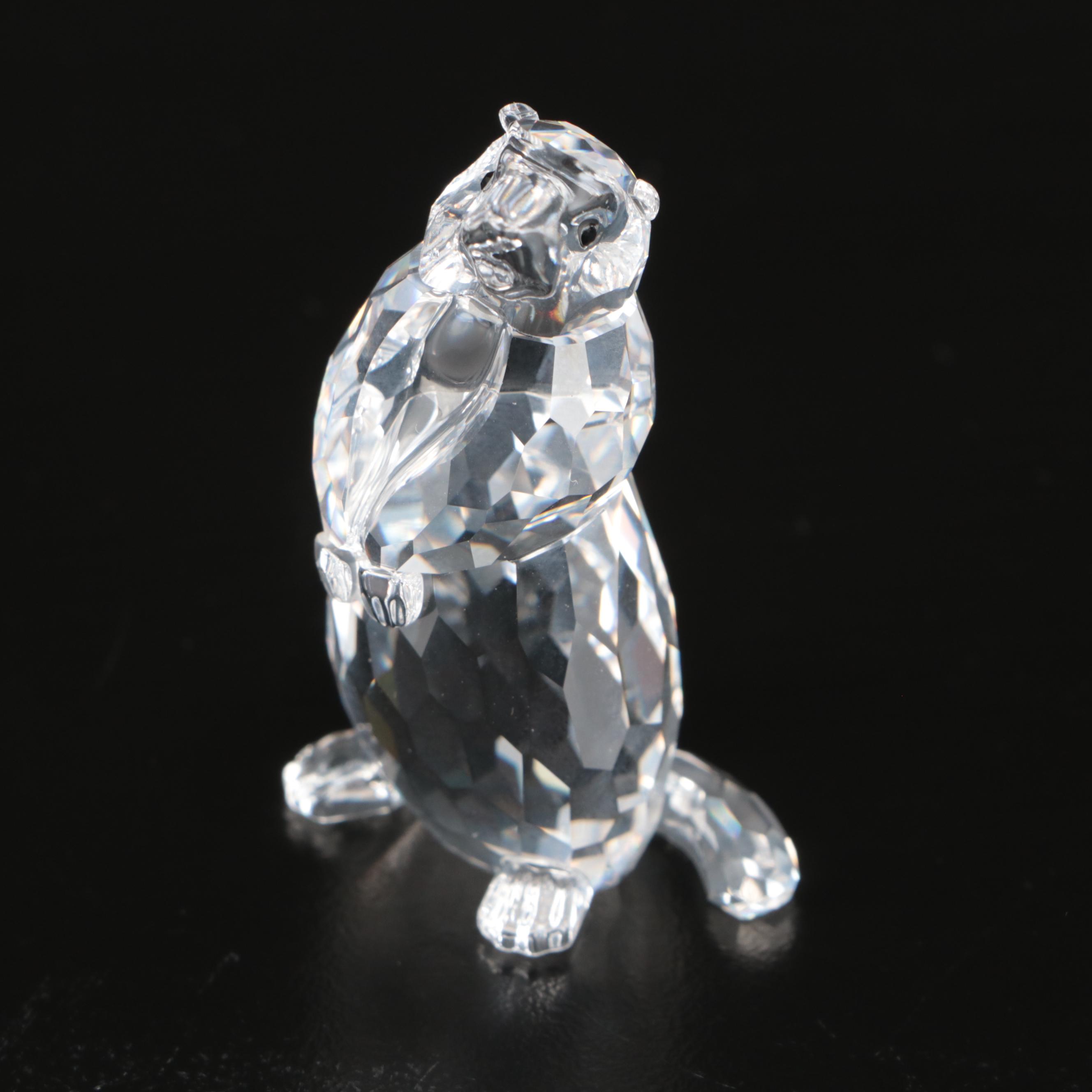 Swarovski Crystal Cat, Fox, and Other Animal Figurines
