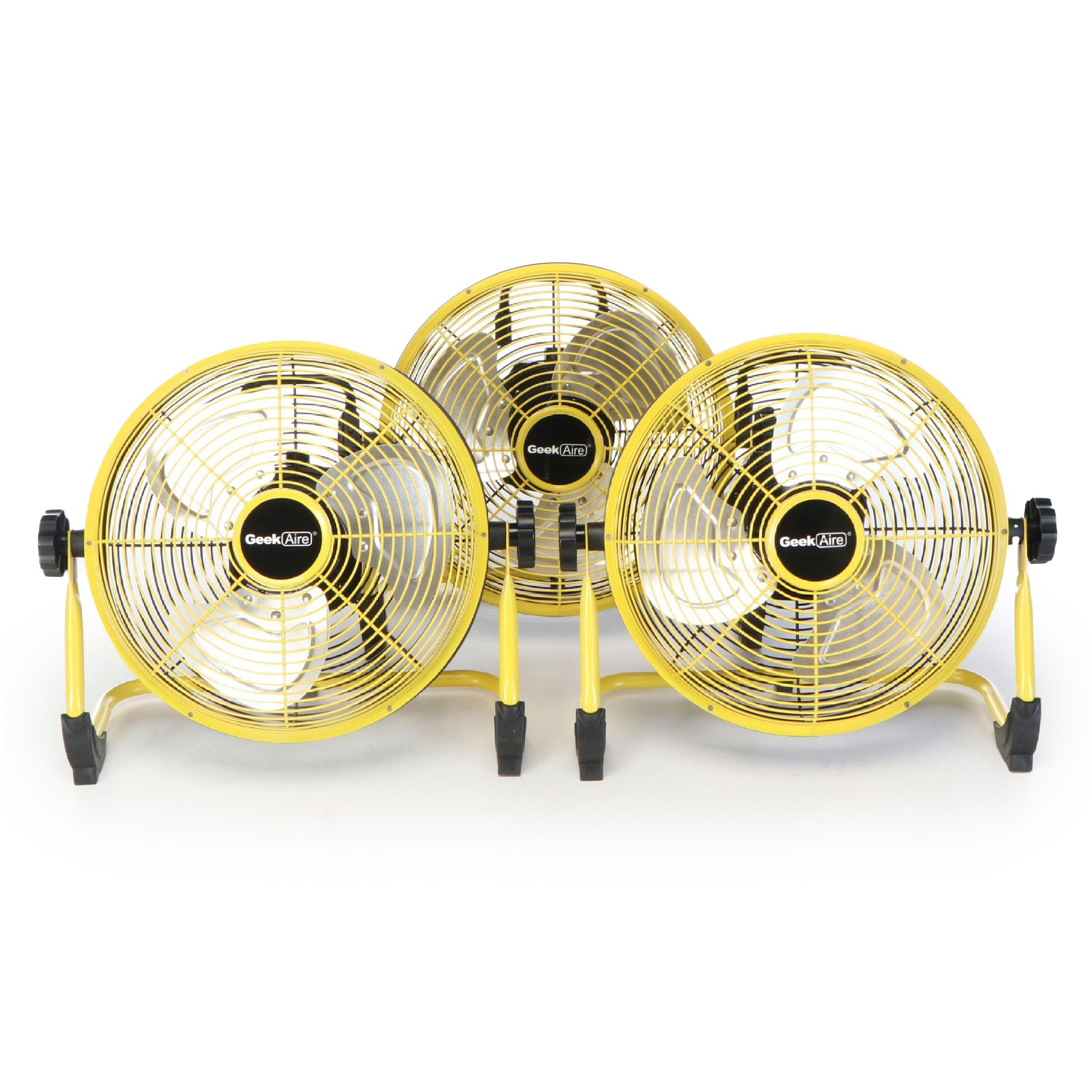Three Geek Aire 12" Rechargeable Outdoor High Velocity Fans