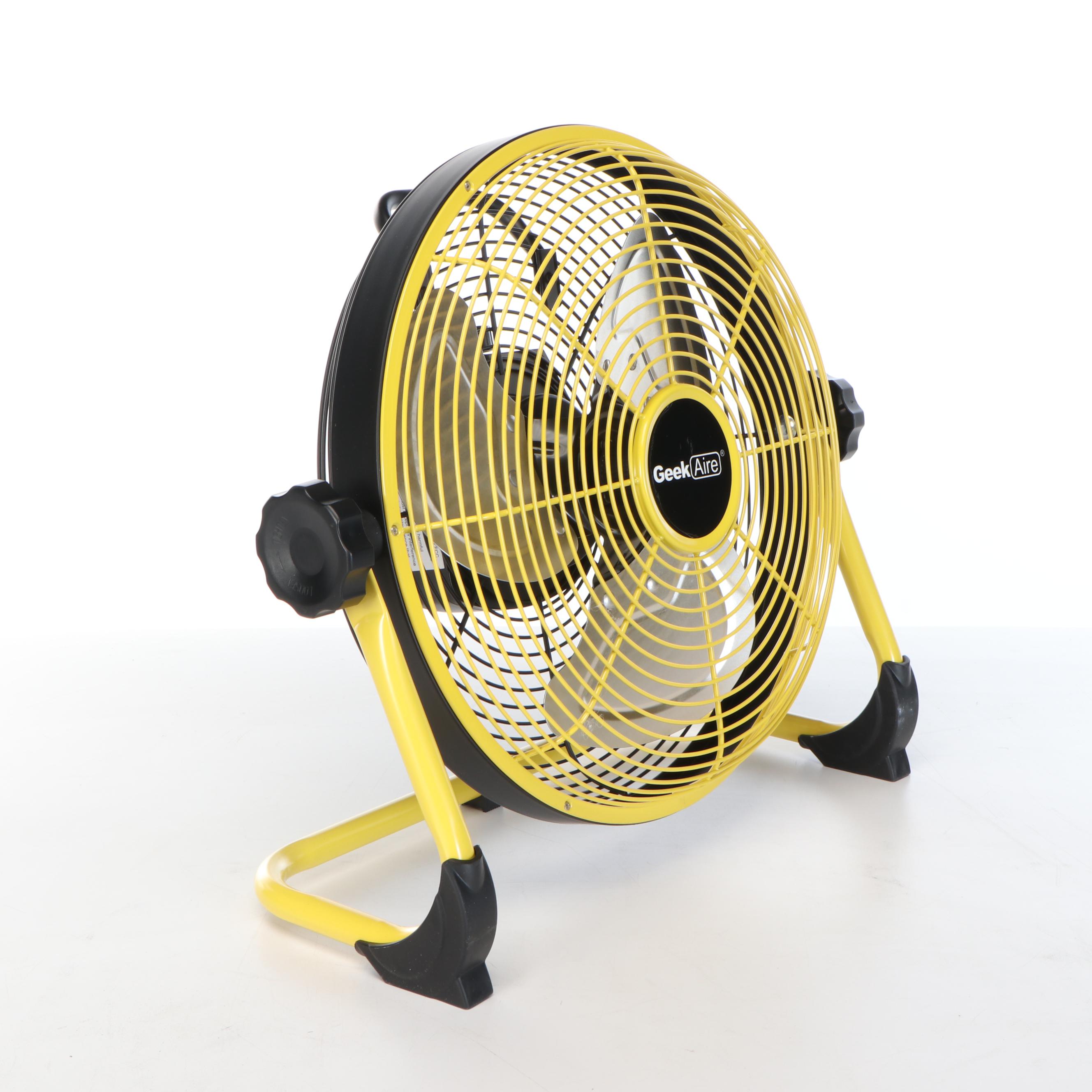 Three Geek Aire 12" Rechargeable Outdoor High Velocity Fans