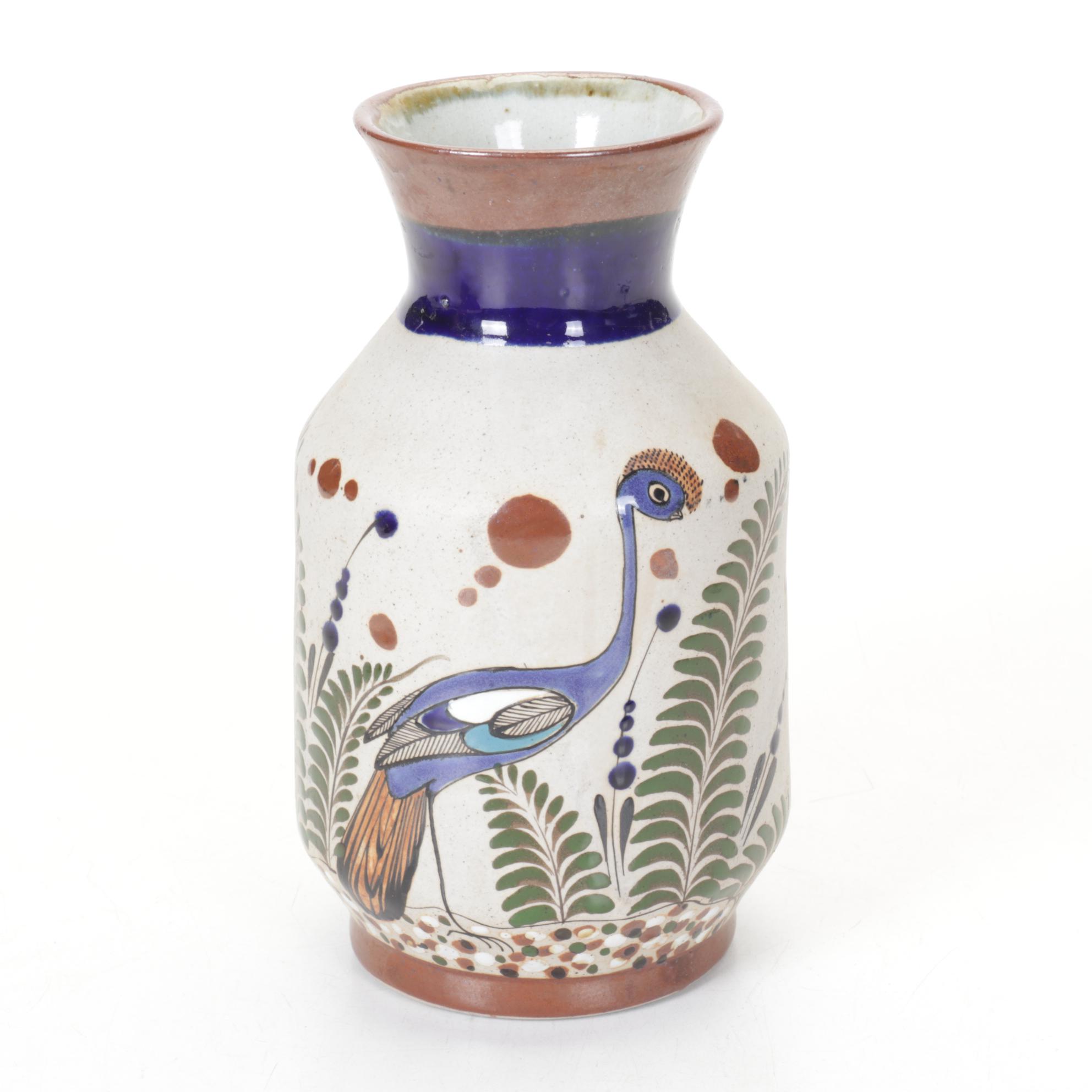 Mateos Tonalá Stoneware Vase with Lovatt Langley Redware Pitcher and More