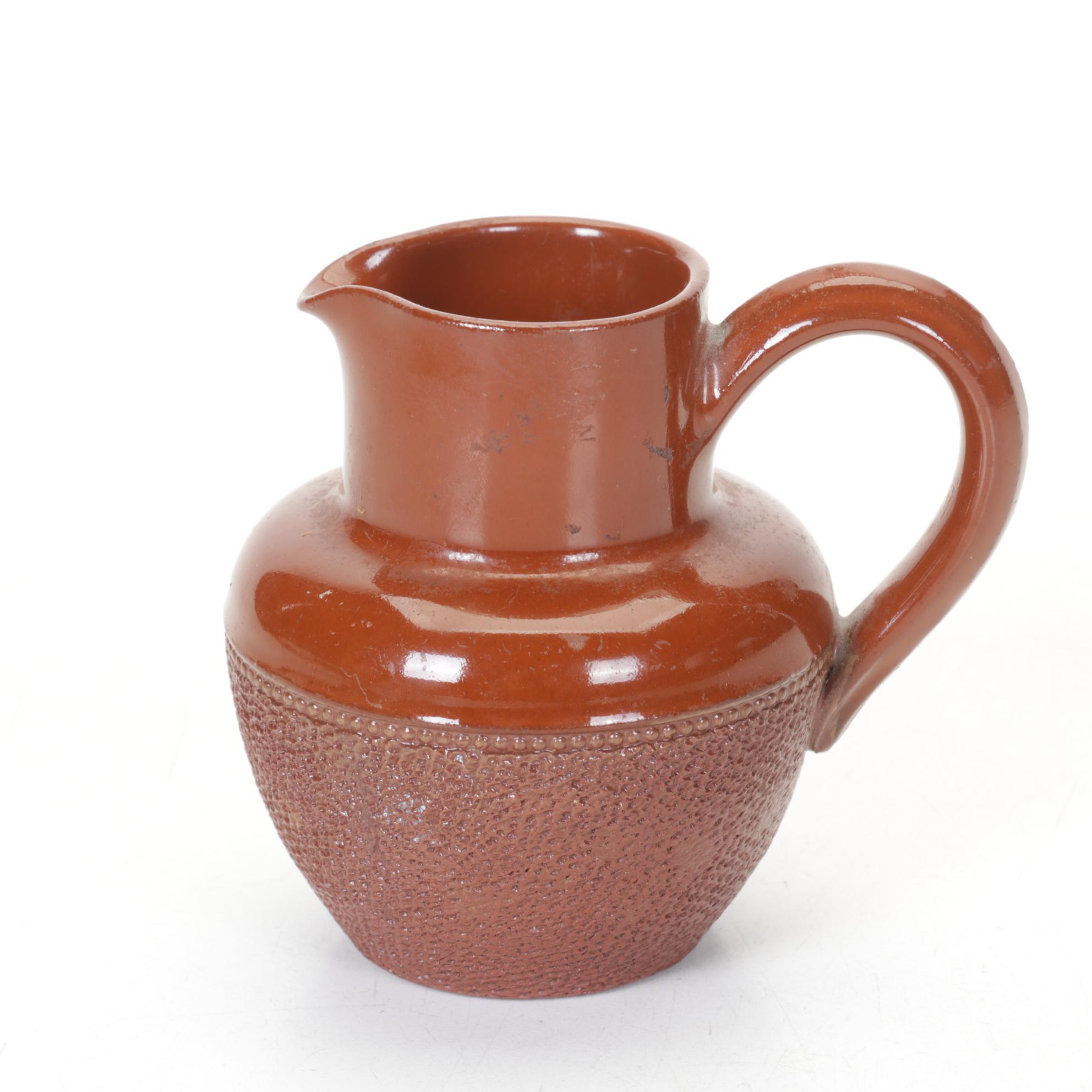 Mateos Tonalá Stoneware Vase with Lovatt Langley Redware Pitcher and More