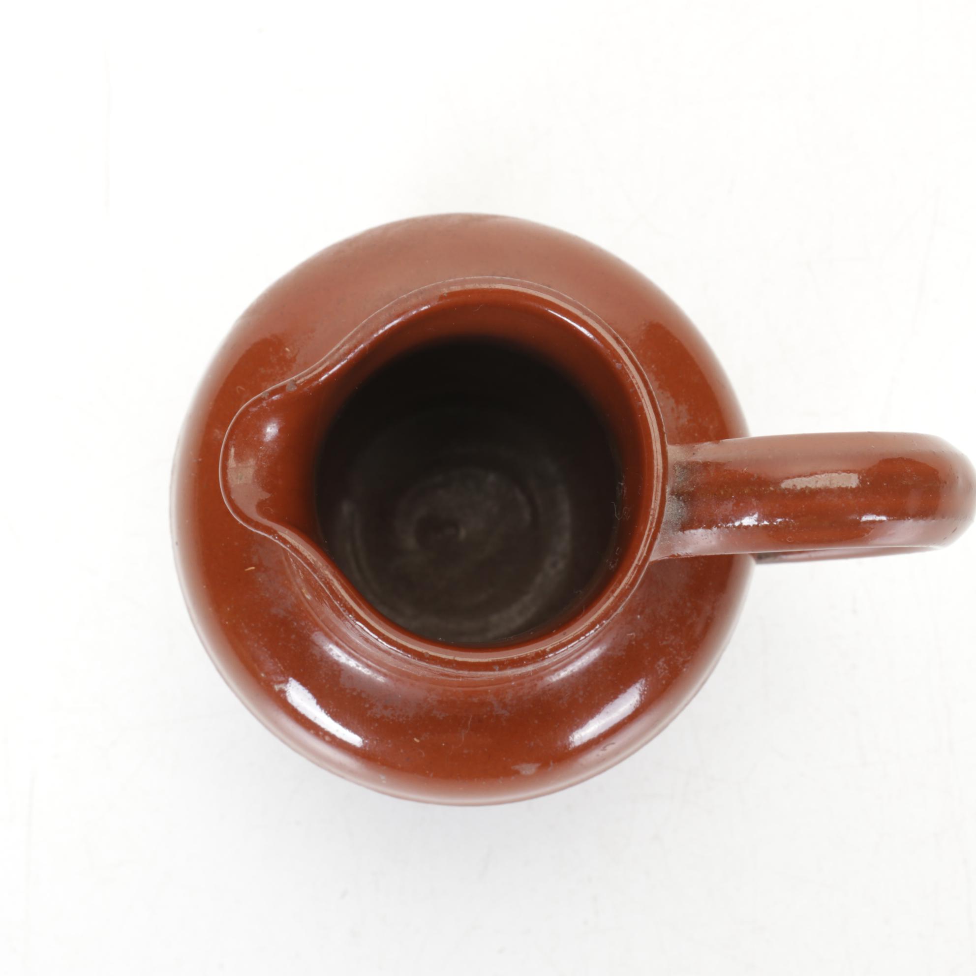 Mateos Tonalá Stoneware Vase with Lovatt Langley Redware Pitcher and More