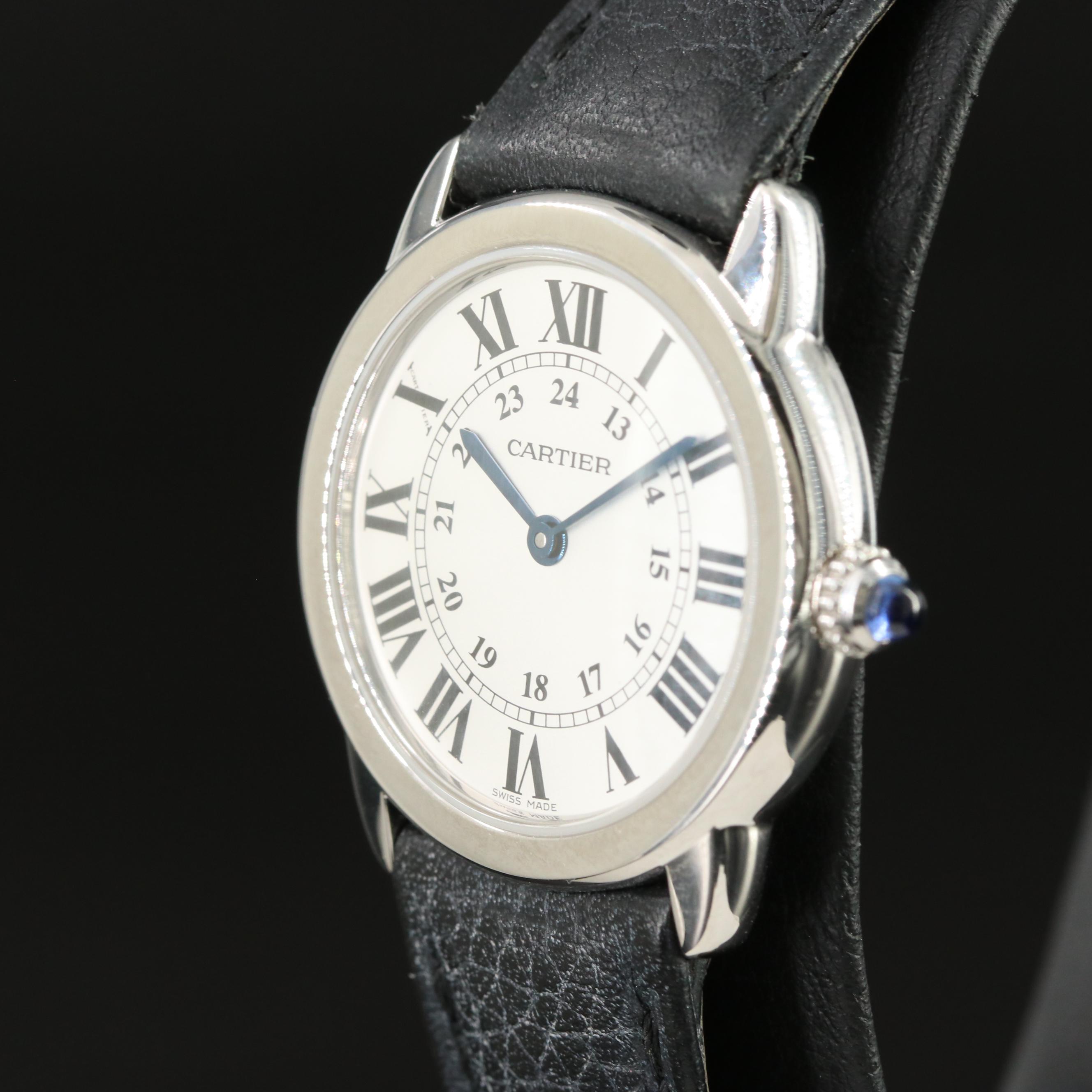 Cartier Ronde Solo de Cartier 29mm Steel Quartz Watch