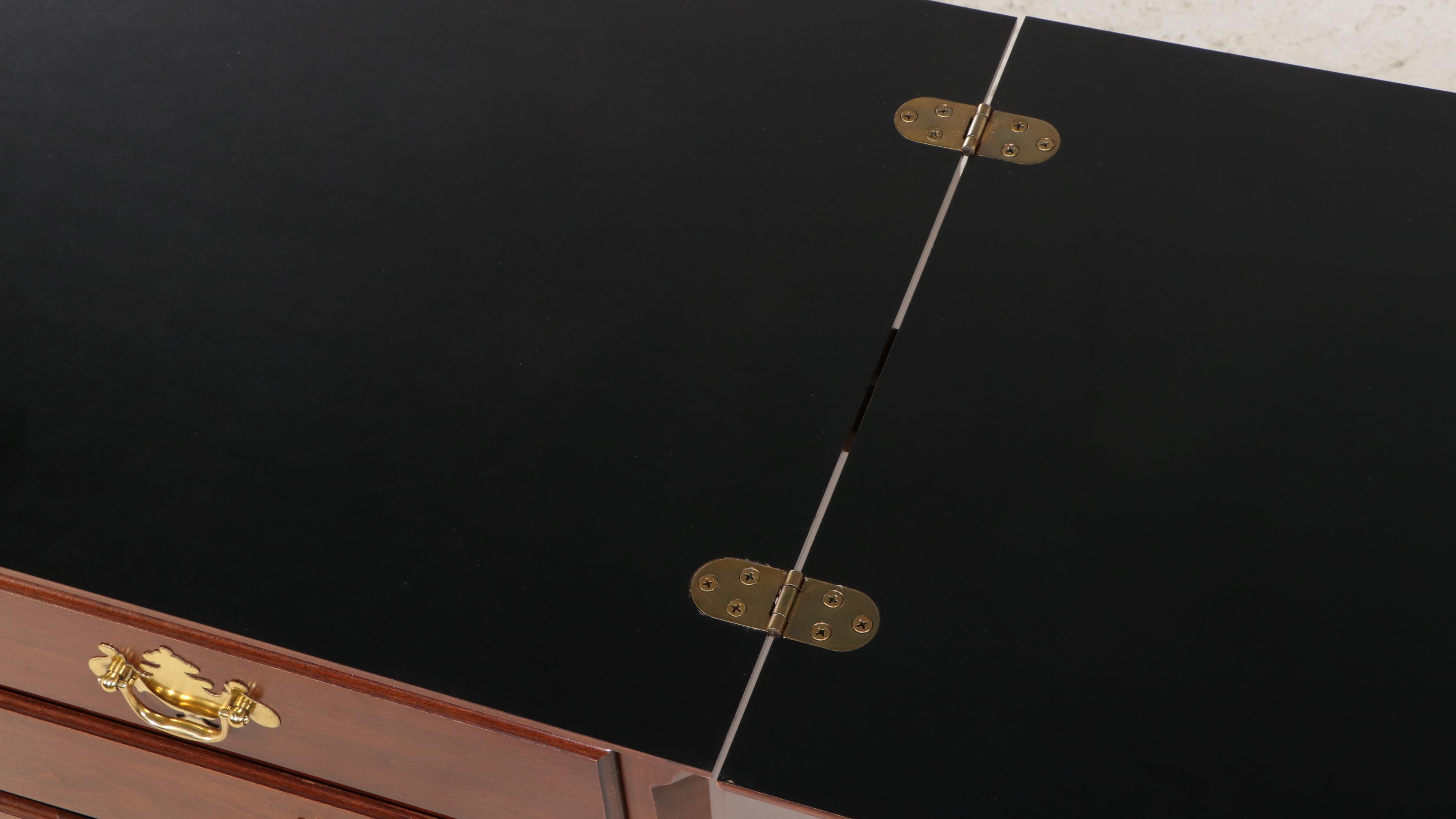 Tell City Chair Company "Tidewater Cherry" Federal Style Flip-Top Buffet