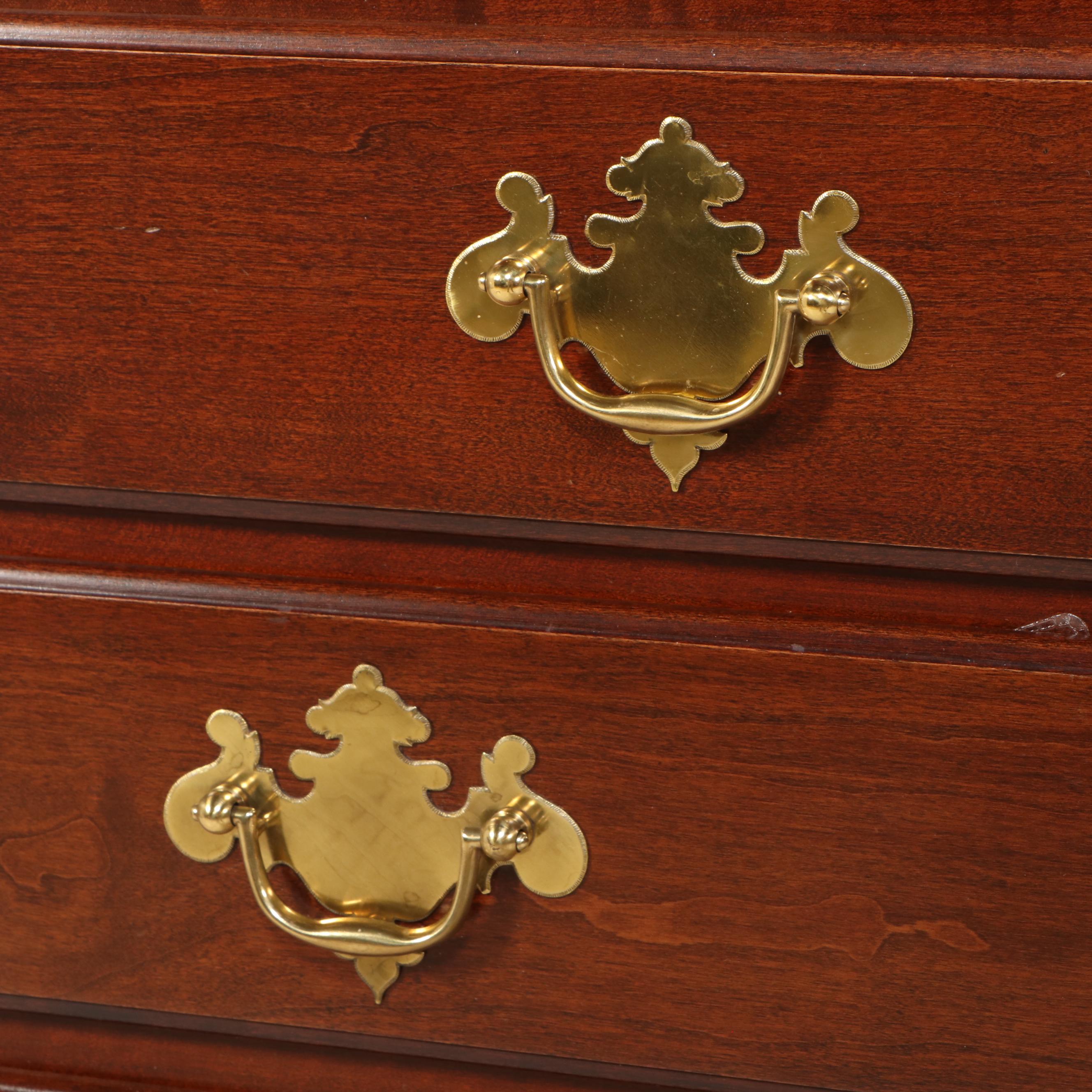 Tell City Chair Company "Tidewater Cherry" Federal Style Flip-Top Buffet