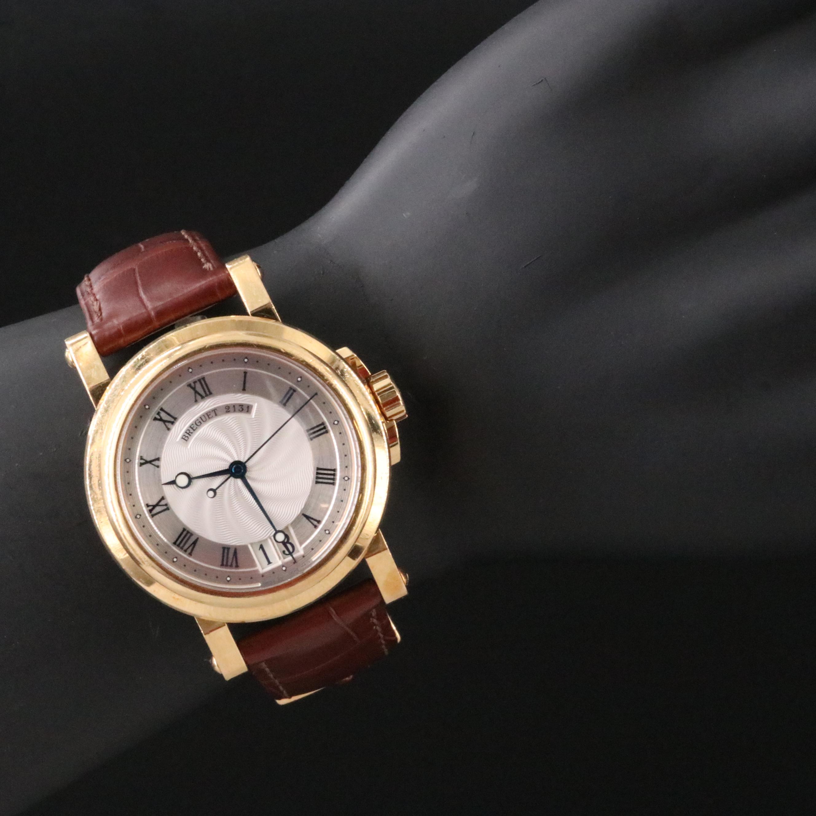 Breguet Marine Big-Date ref. 5817 40mm 18K Gold Automatic Watch