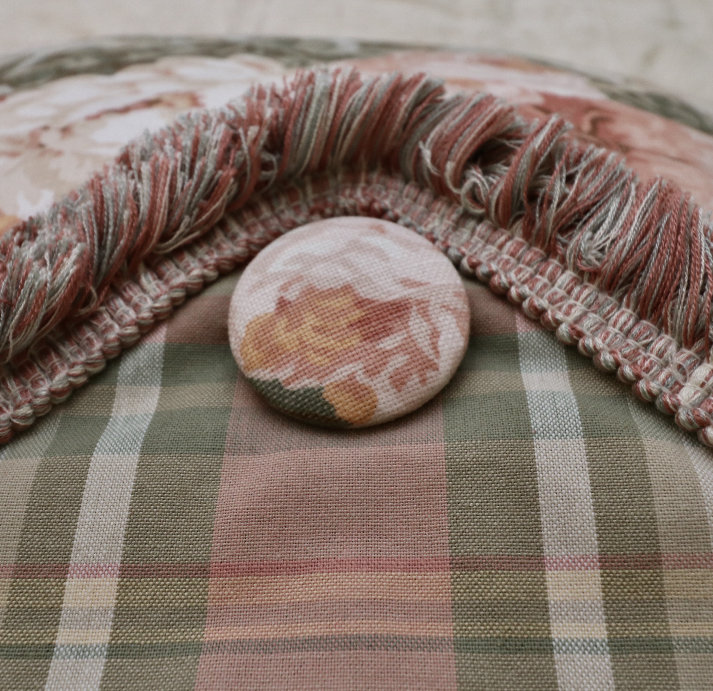 Ethan Allen Four-Poster Mahogany Queen Bed and Ethan Allen Bedding