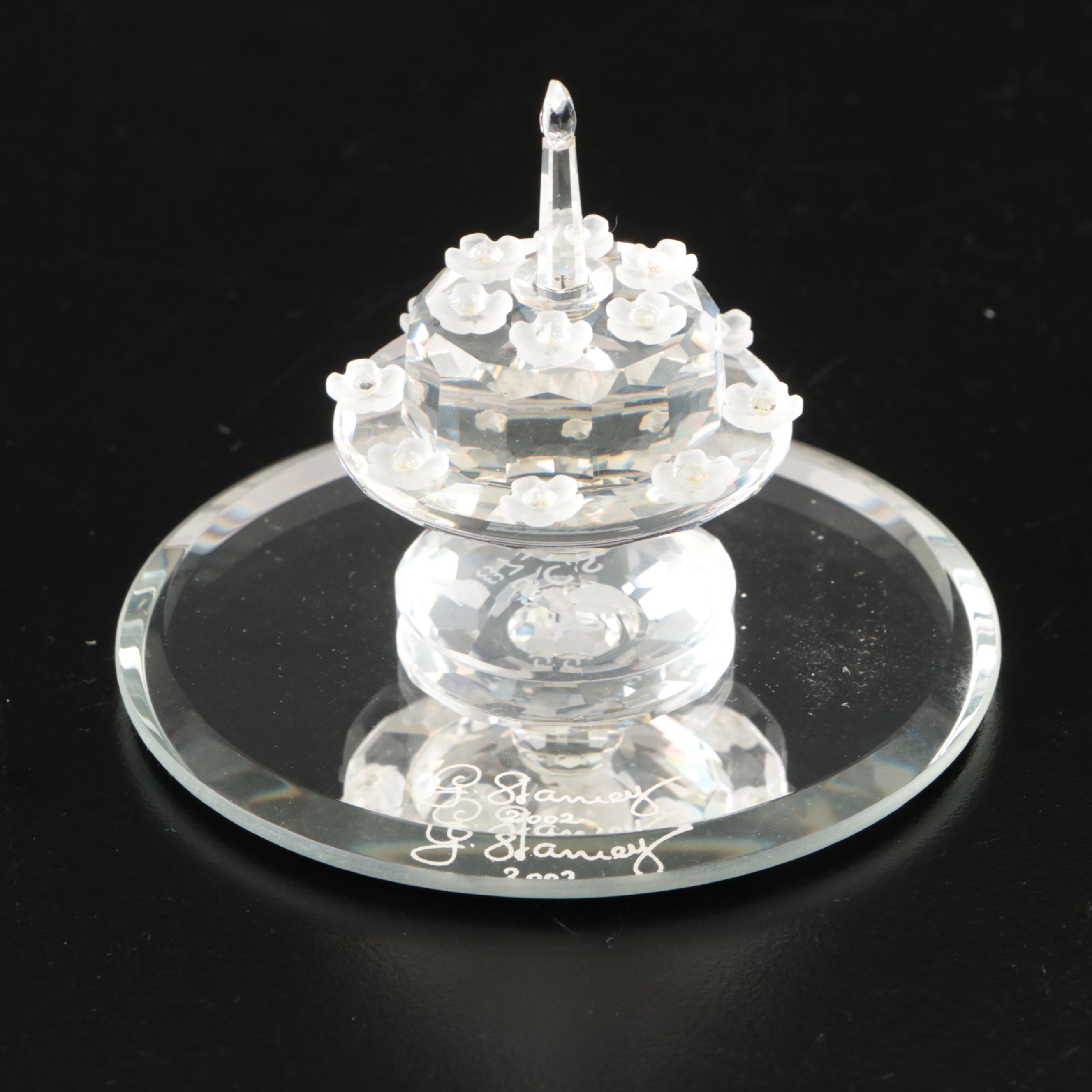 Swarovski Crystal Hearts with Other Figurines and Cleaning Kit