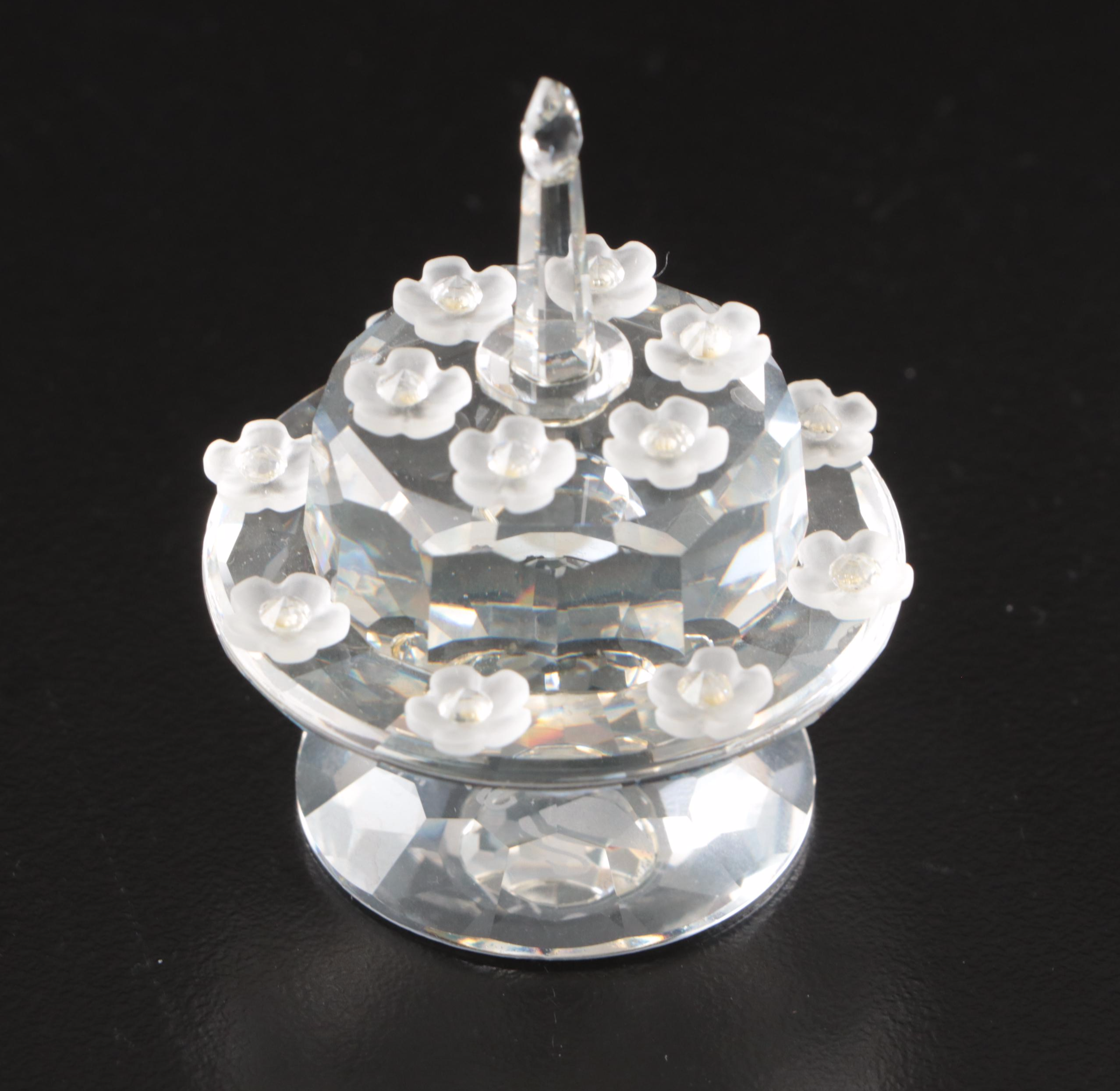 Swarovski Crystal Hearts with Other Figurines and Cleaning Kit