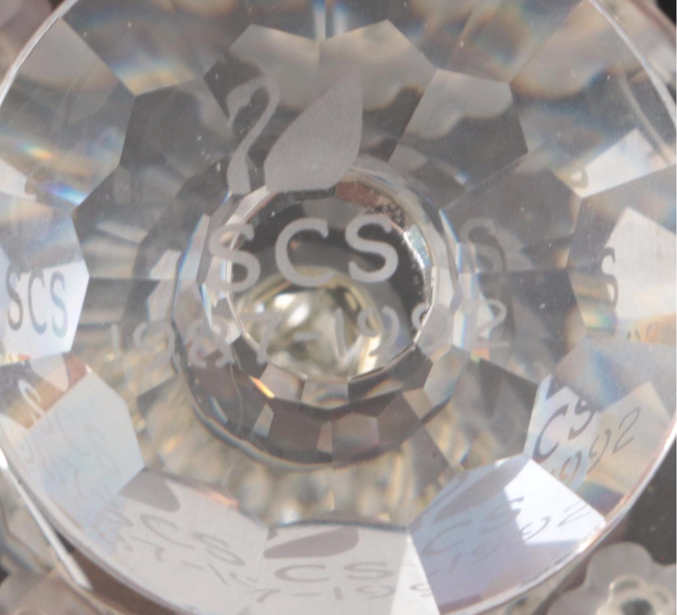 Swarovski Crystal Hearts with Other Figurines and Cleaning Kit