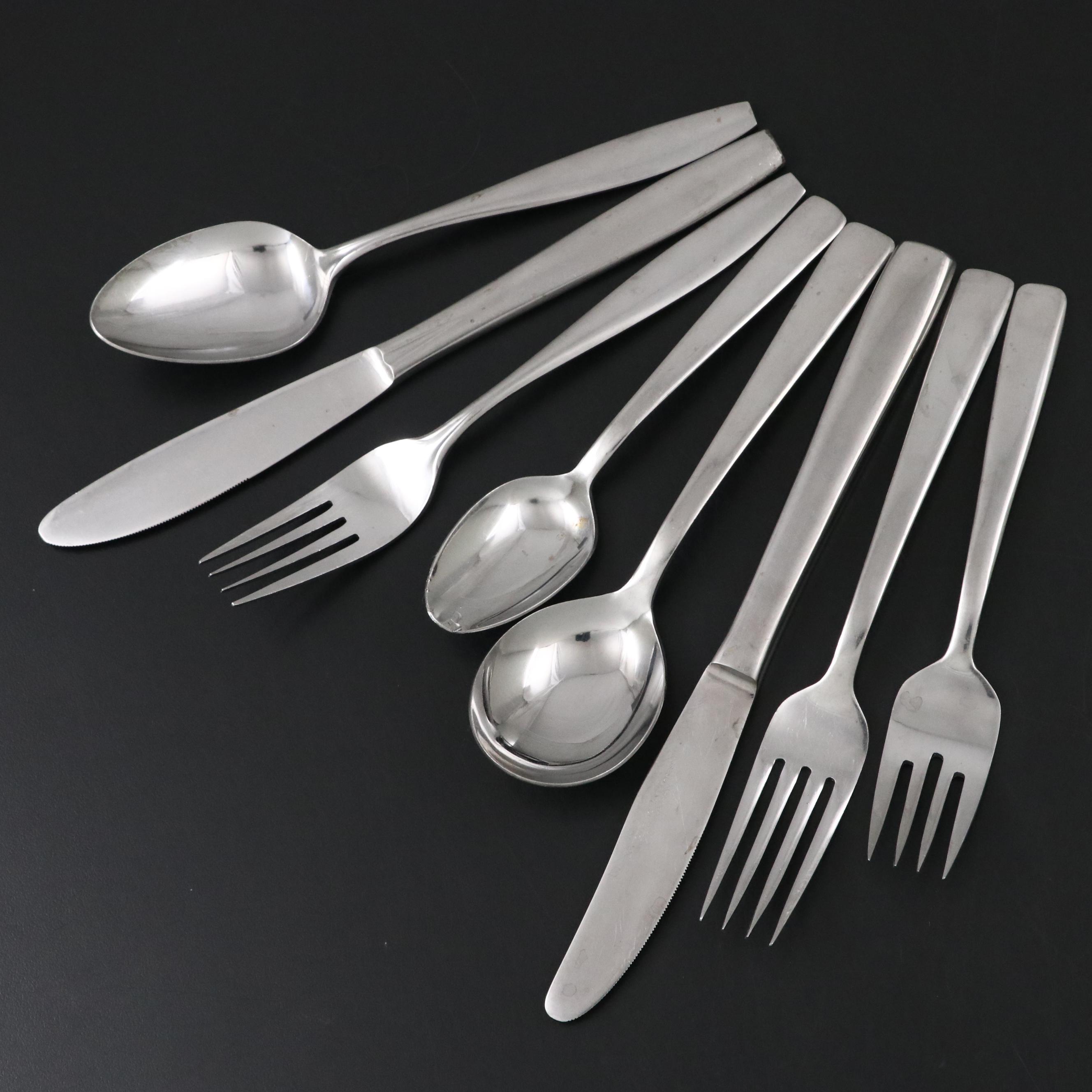 Hampton Silversmiths "Abigail" and Other Stainless Steel Flatware