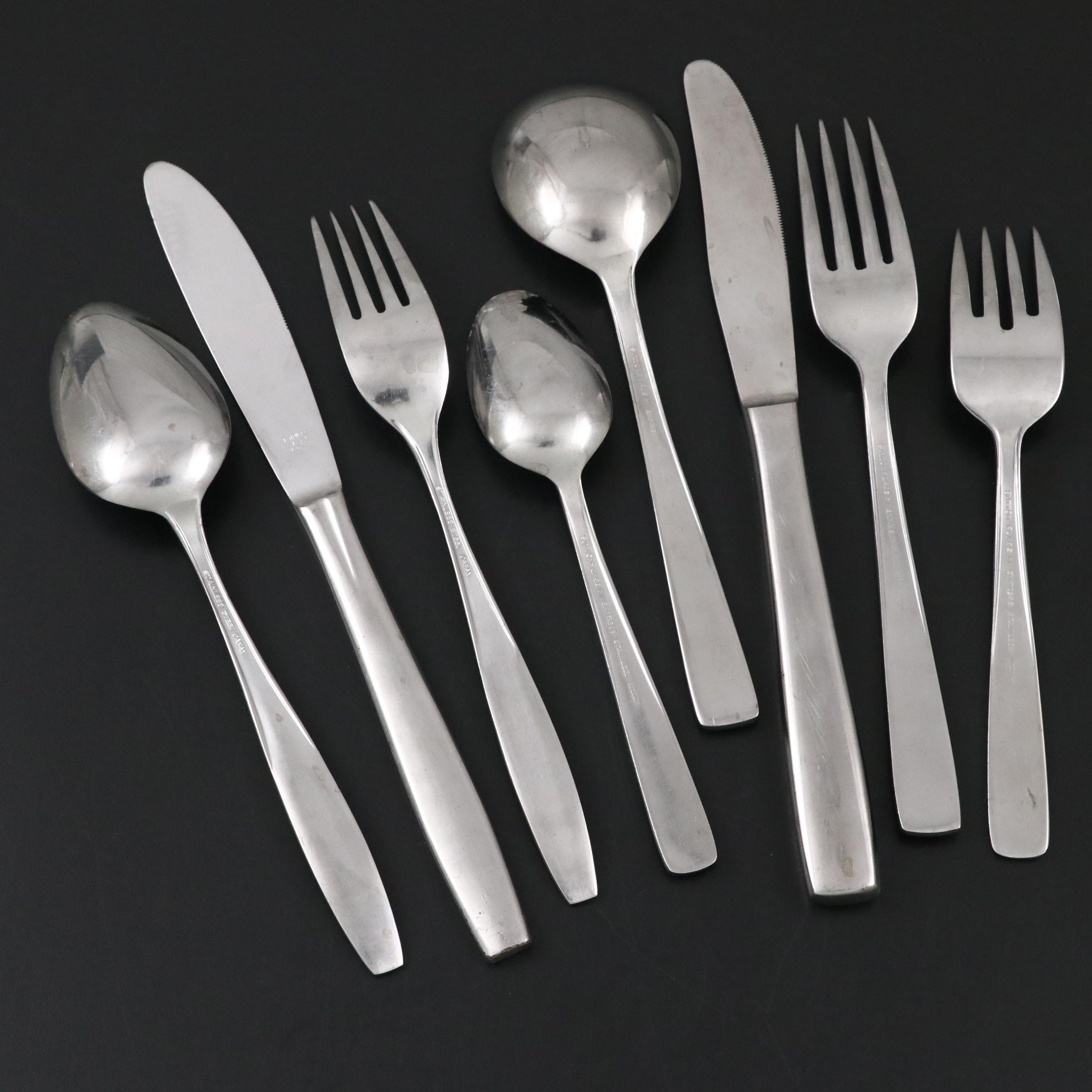 Hampton Silversmiths "Abigail" and Other Stainless Steel Flatware