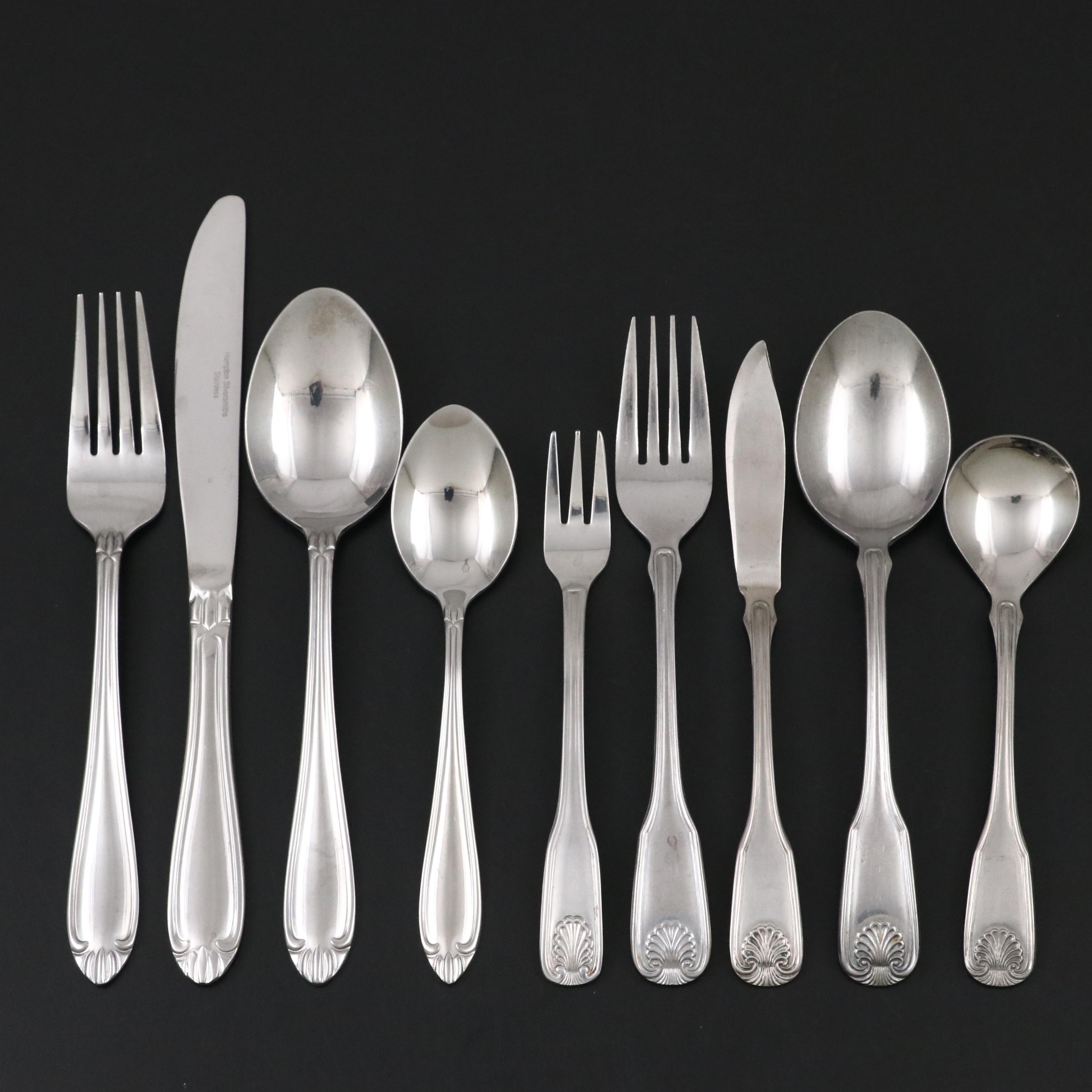 Hampton Silversmiths "Abigail" and Other Stainless Steel Flatware