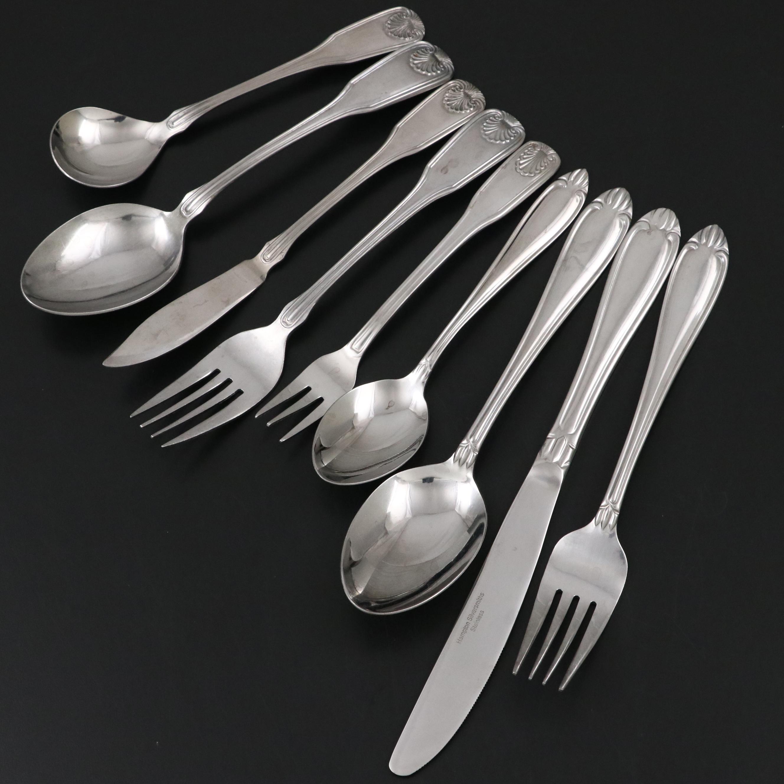 Hampton Silversmiths "Abigail" and Other Stainless Steel Flatware