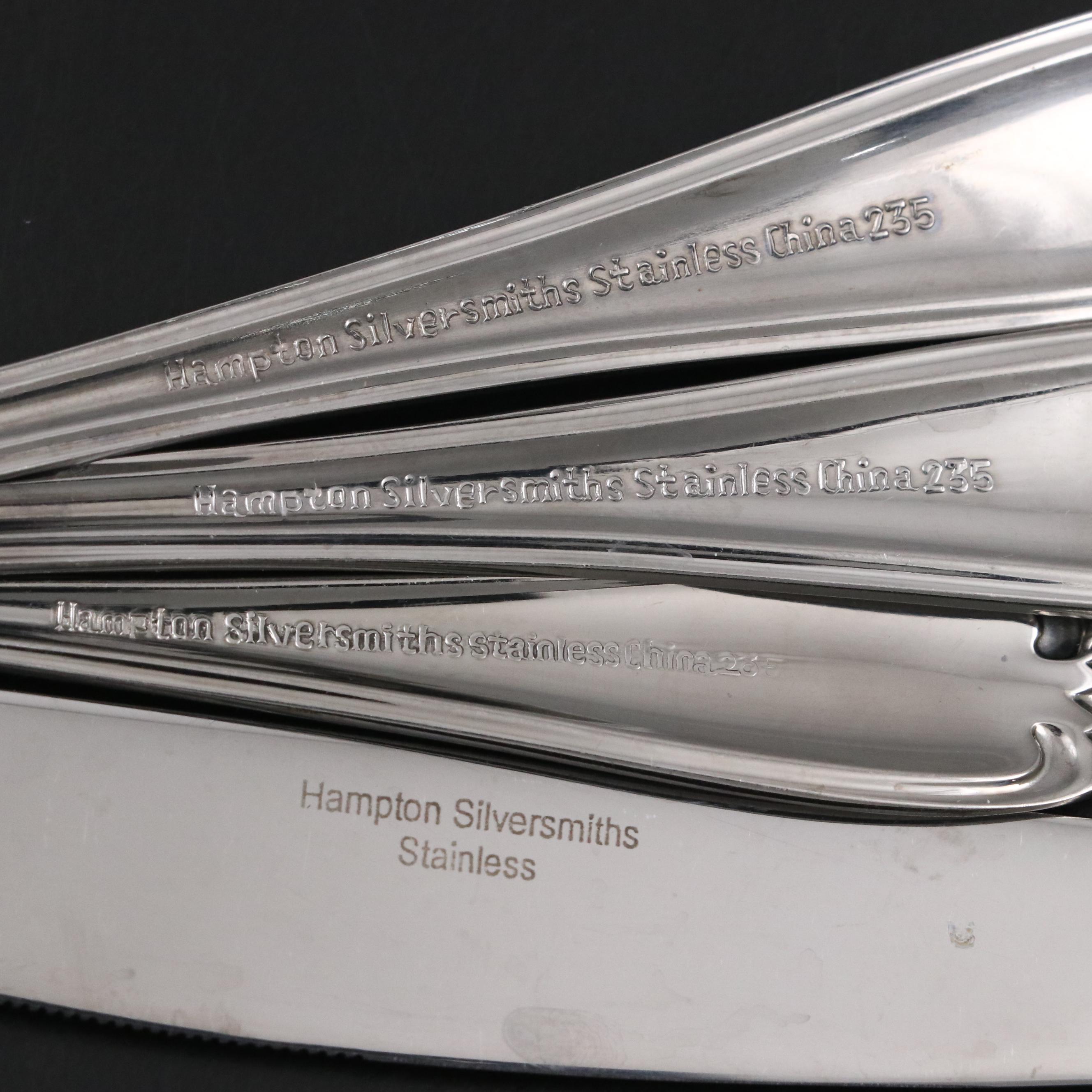 Hampton Silversmiths "Abigail" and Other Stainless Steel Flatware